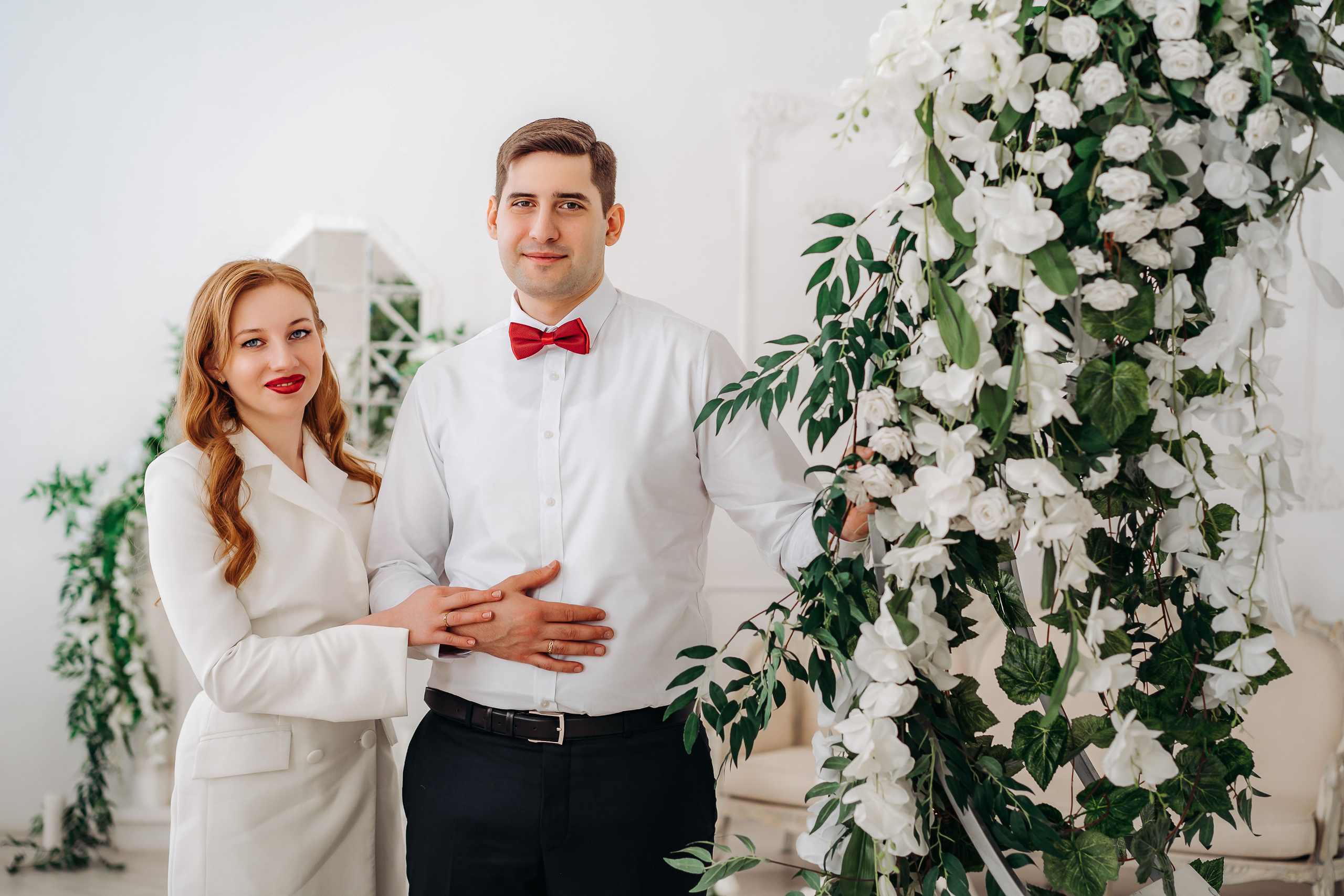 Свадебная фотосессия в Ивантеевке в фотостудии 7 Loft (ЗАГС Королев)