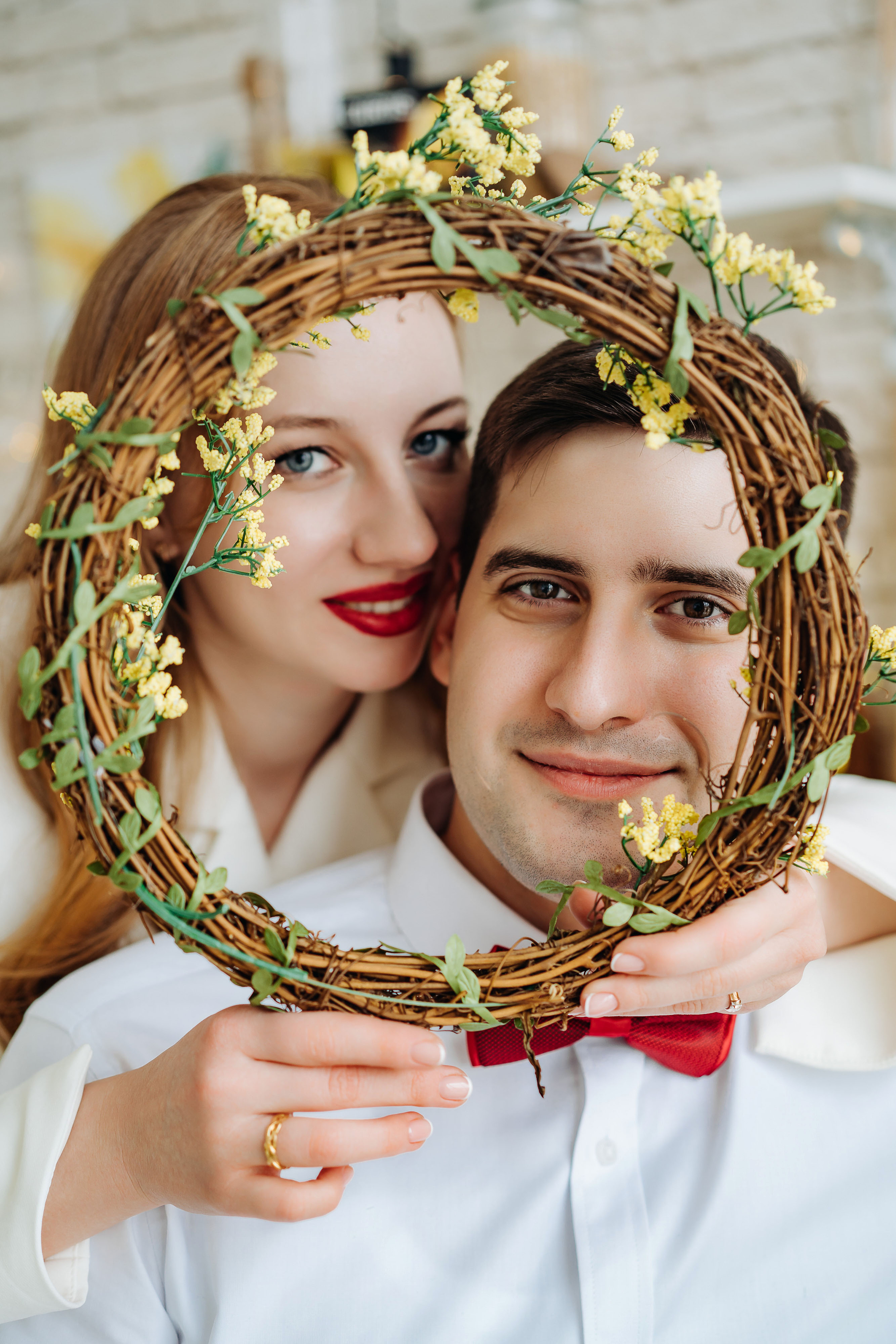 Свадебная фотосессия в Ивантеевке в фотостудии 7 Loft (ЗАГС Королев)