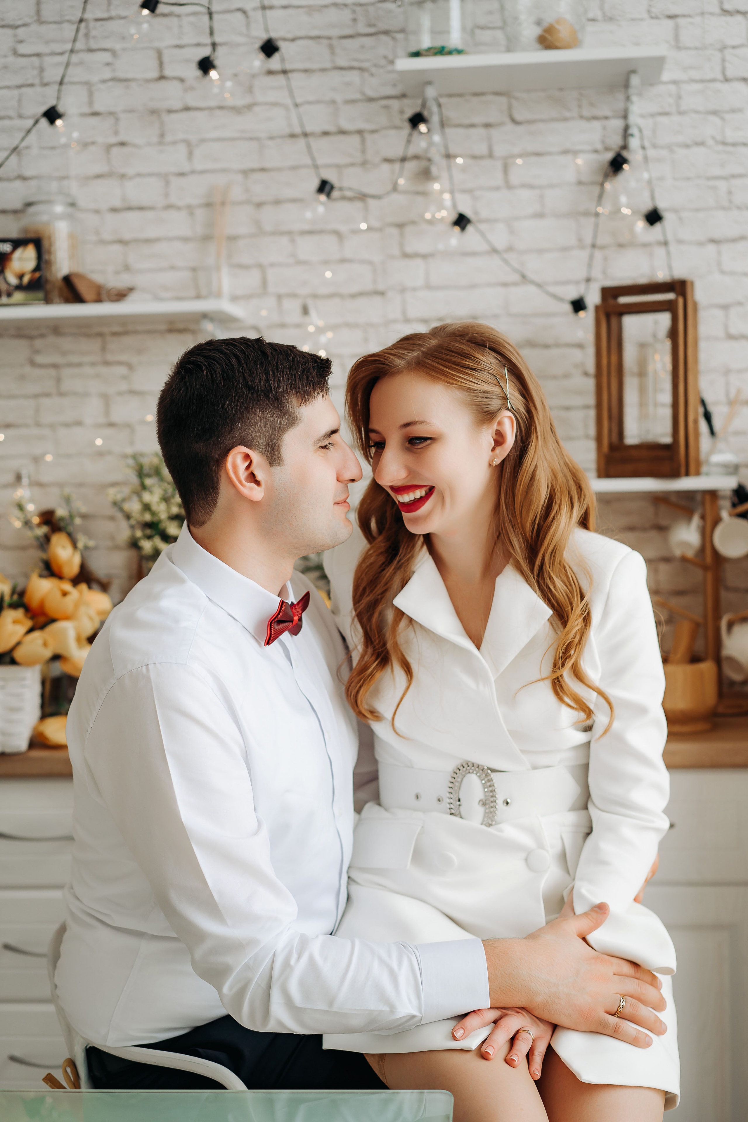 Свадебная фотосессия в Ивантеевке в фотостудии 7 Loft (ЗАГС Королев)