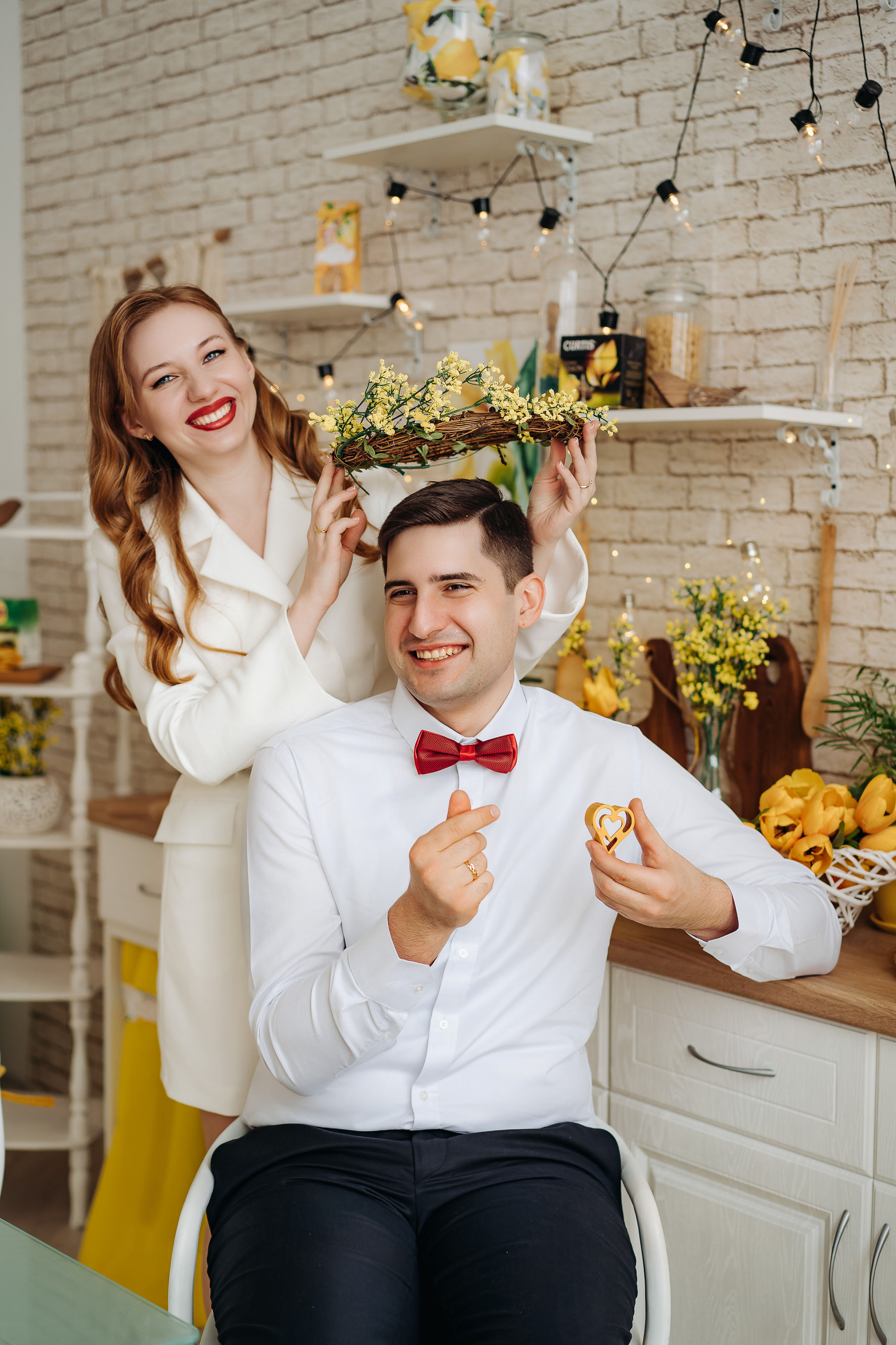 Свадебная фотосессия в Ивантеевке в фотостудии 7 Loft (ЗАГС Королев)