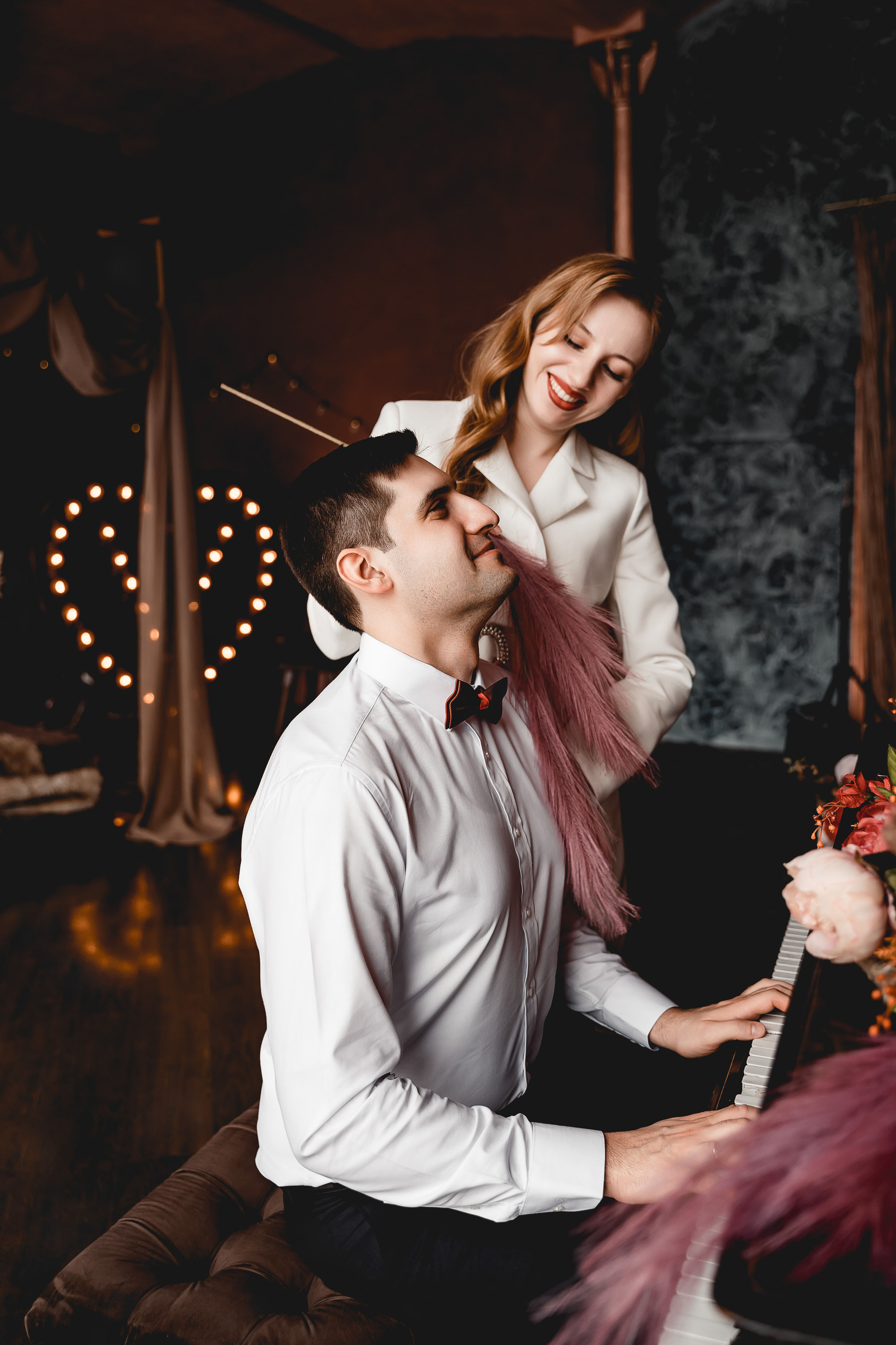 Свадебная фотосессия в Ивантеевке в фотостудии 7 Loft (ЗАГС Королев)