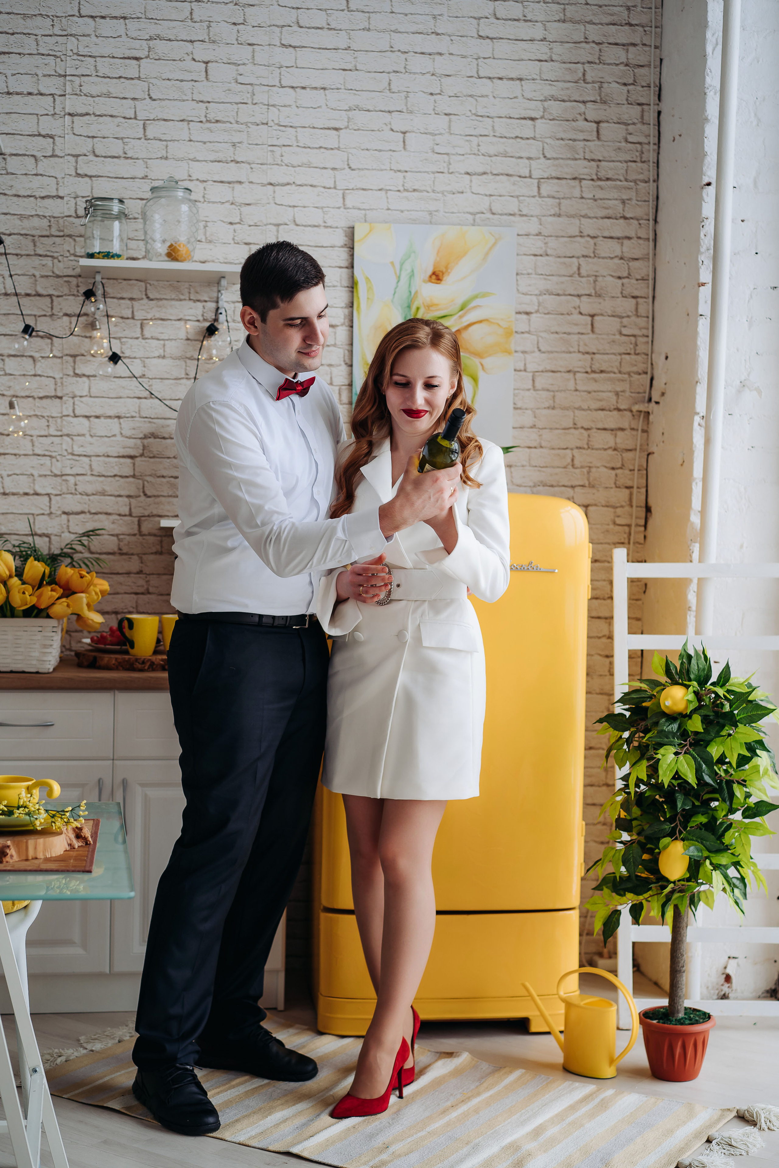 Свадебная фотосессия в Ивантеевке в фотостудии 7 Loft (ЗАГС Королев)