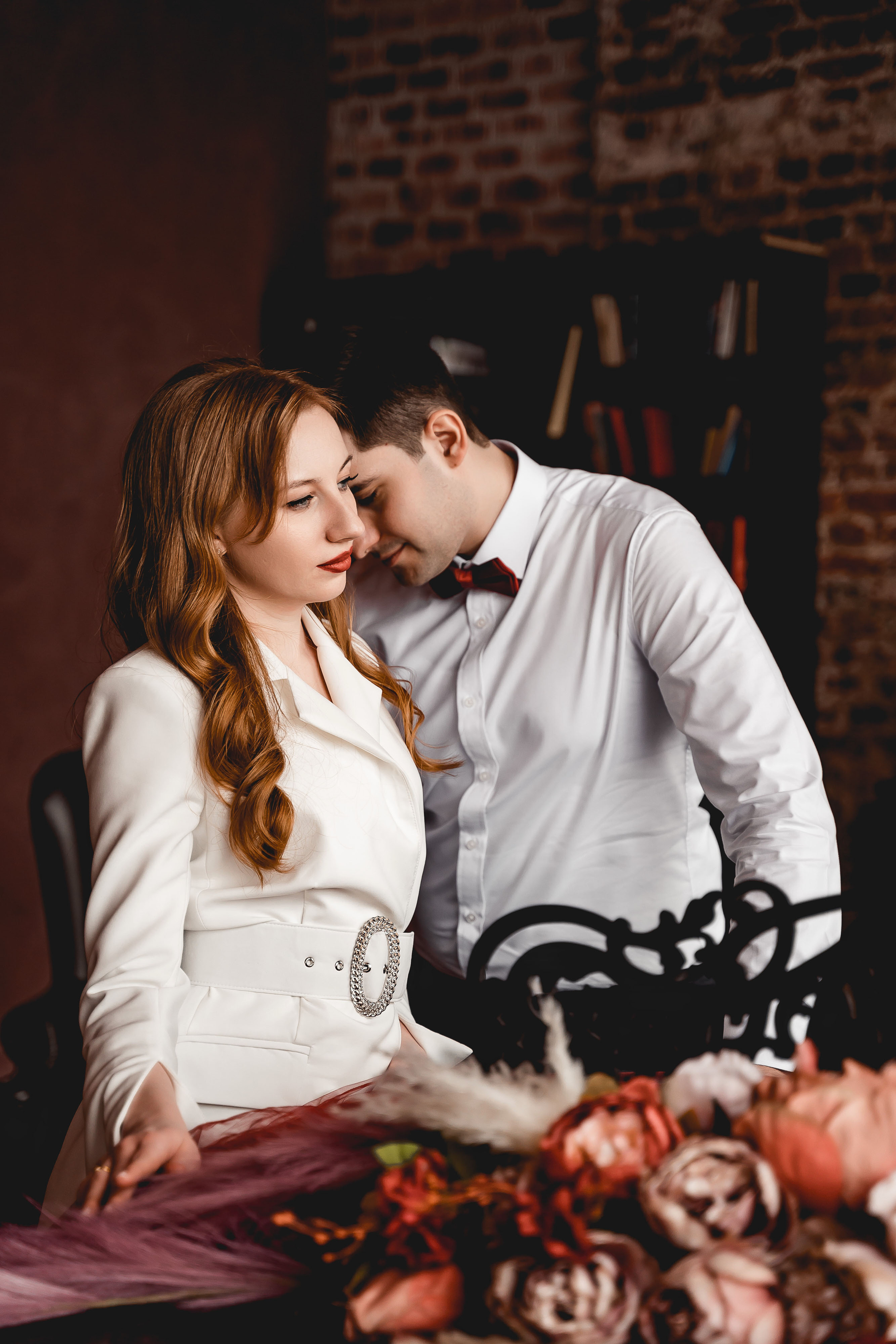 Свадебная фотосессия в Ивантеевке в фотостудии 7 Loft (ЗАГС Королев)