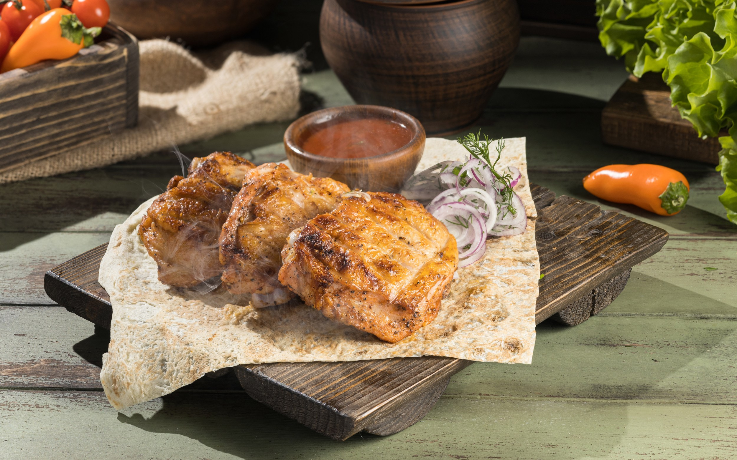 Съемка блюд шашлыка. Фуд и предметный фотограф Гришина Ольга