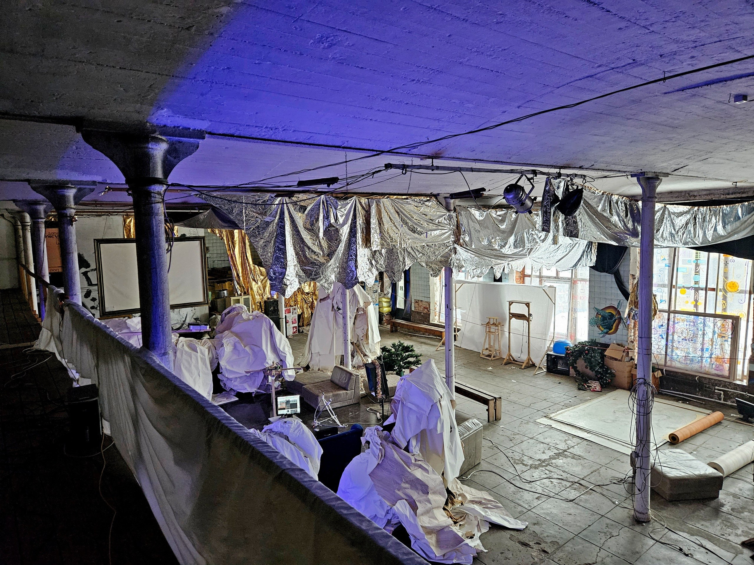 МАСЛЕНИЦА В АРТ-РЕЗИДЕНЦИИ ГУСЛИЦА: ИНТРО. Художник Анастасия Кисткина, Петербург