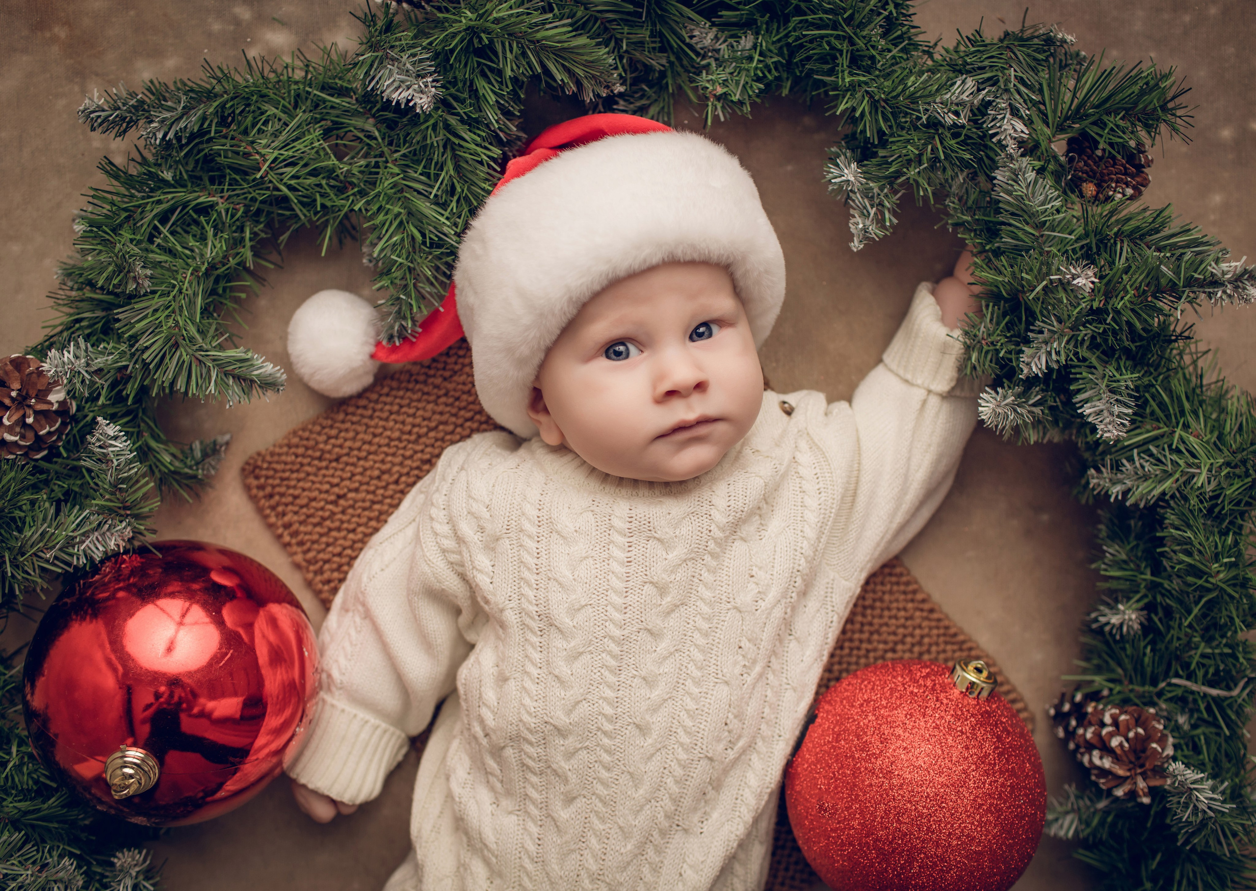 Фотосессия малышей до 1 года (3-6 мес, 6-9 мес, с 9-12 мес). Фотостудия для новорожденных и малышей в Твери — «На ручках»