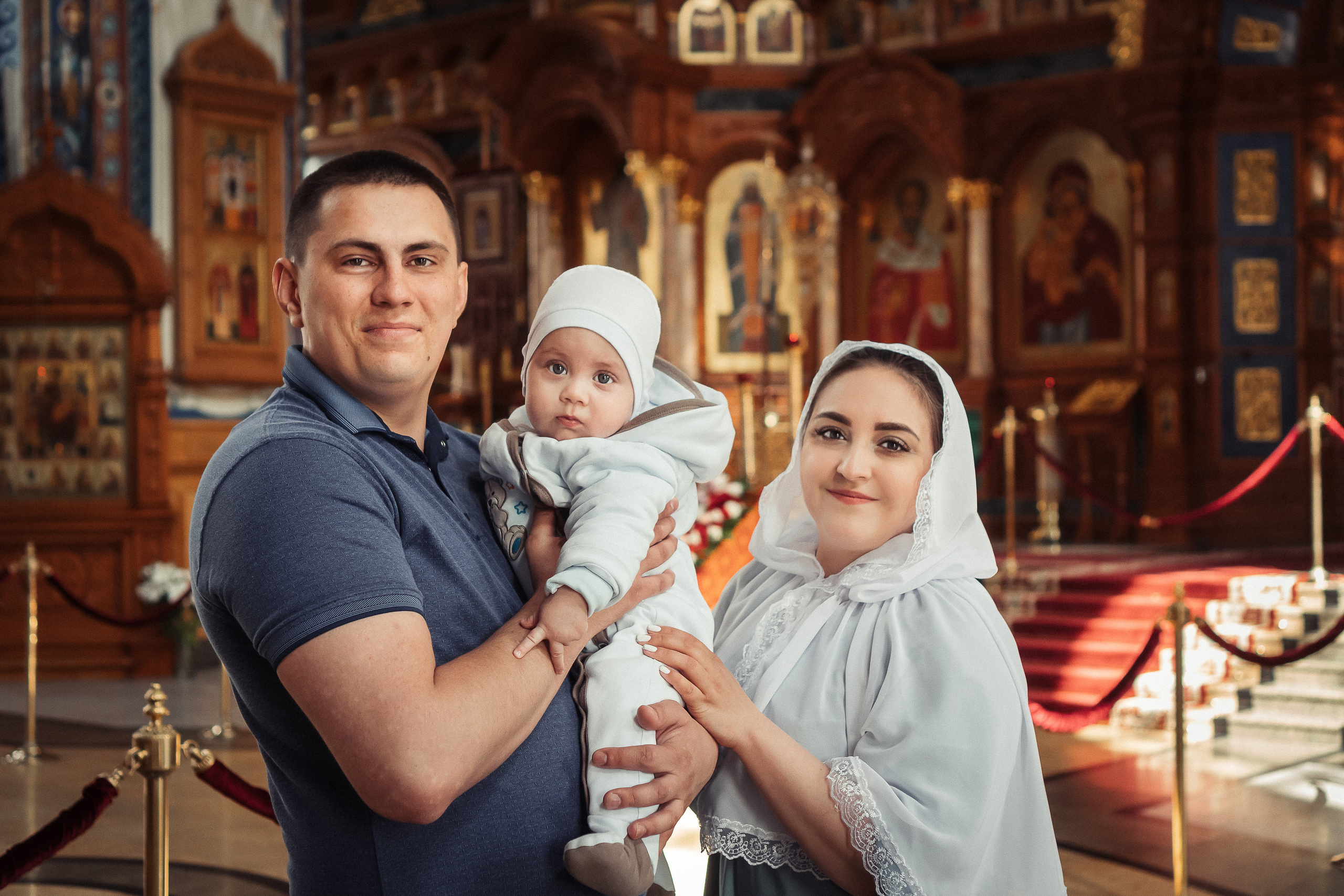 Фотосессия крестин