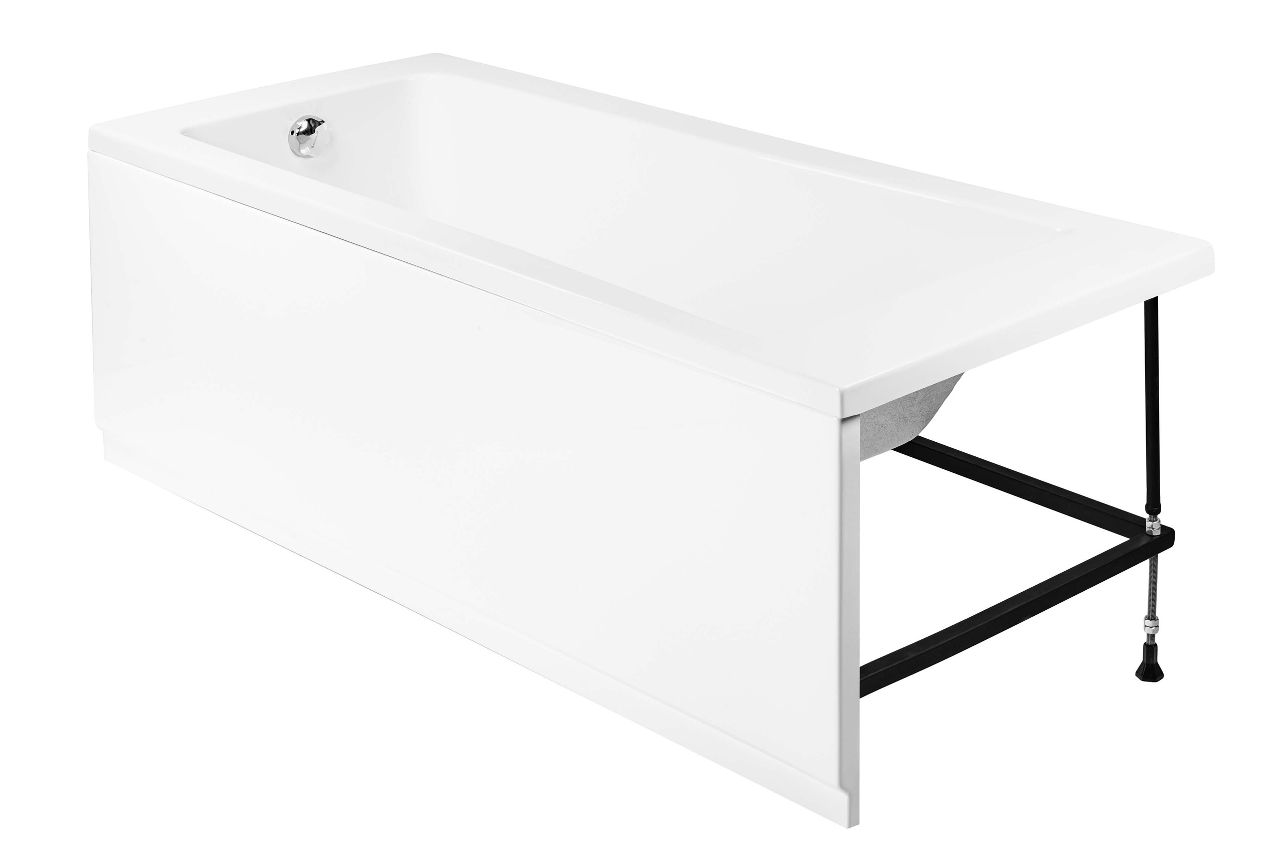 Предметная съемка ванн на белом