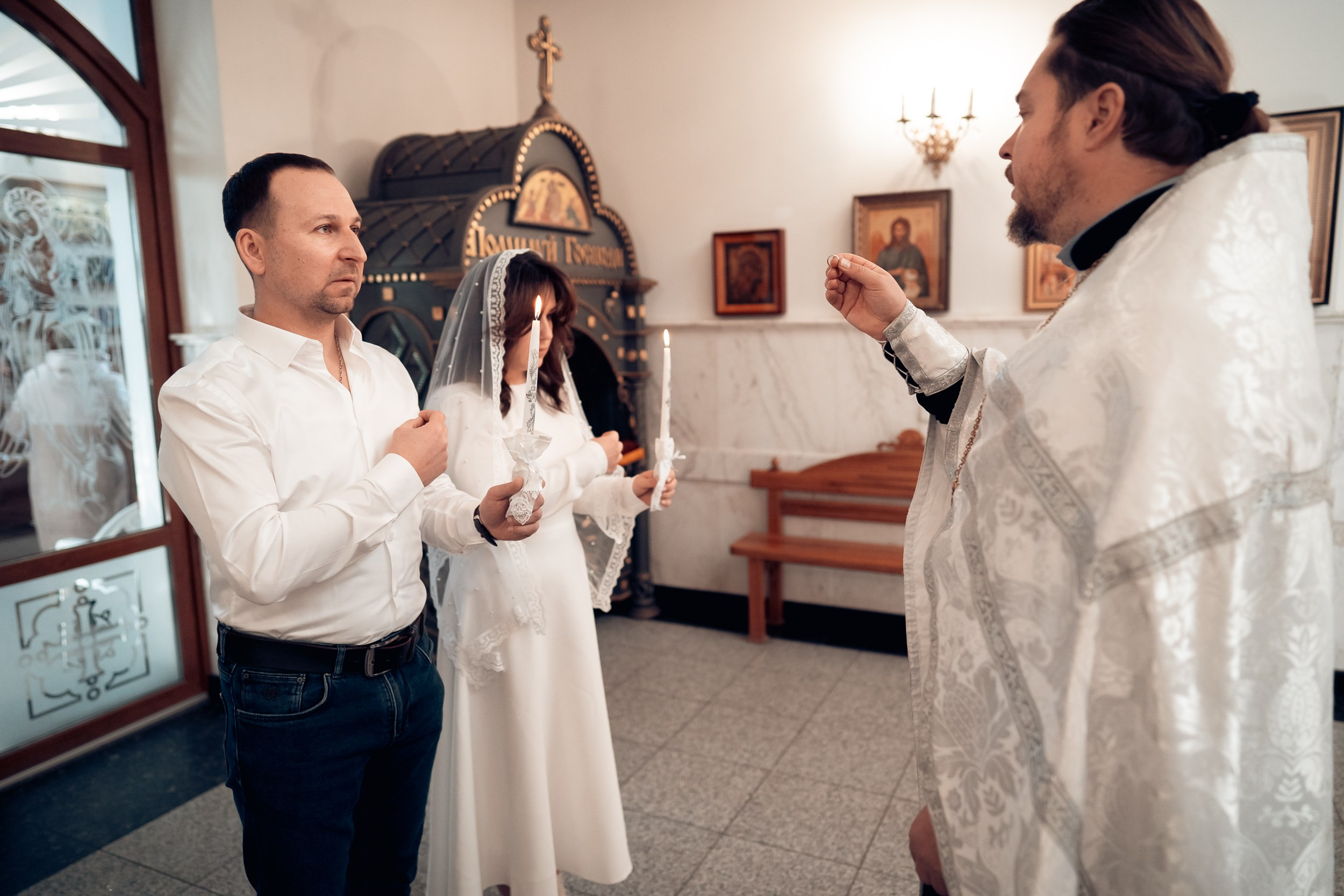 Венчание в храме Вознесения Господне г. Севастополь. Церковный фотограф Севастополь