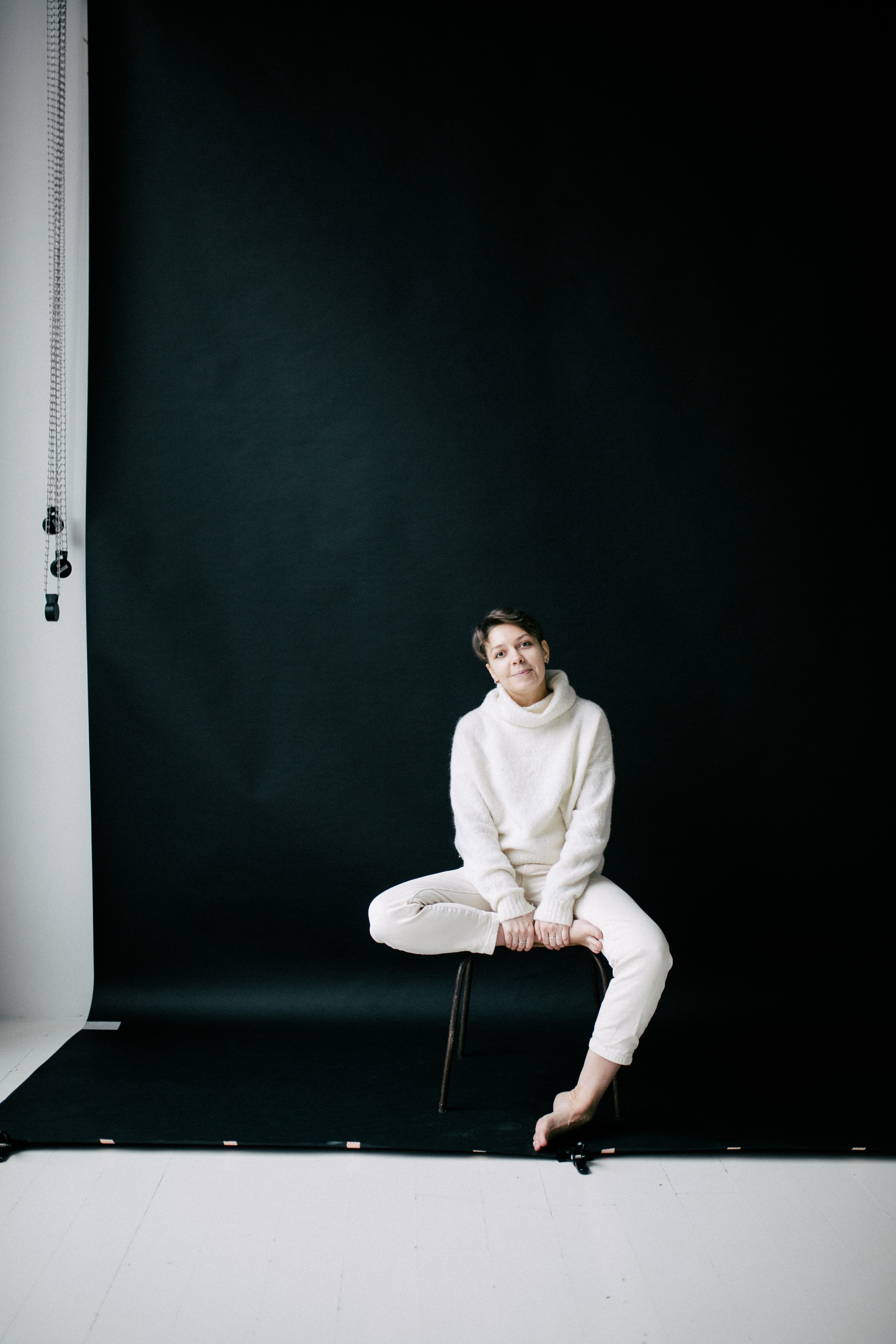 Аня, портретная съемка в студии для себя. Семейный фотограф Евгения Сурина