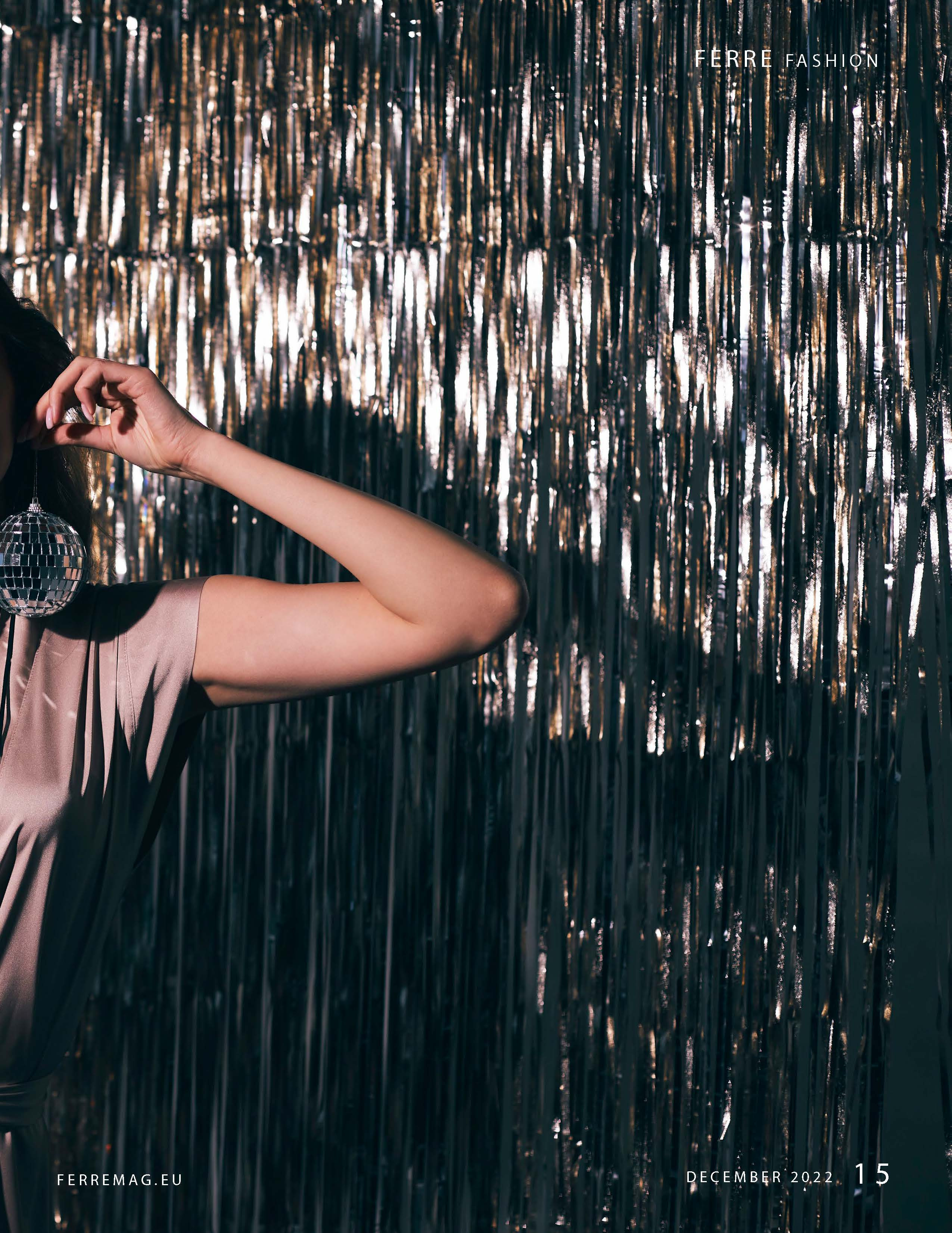 Рождественская фотосессия для испанского журнала Ferre. Анна Потявина. Фотограф Москва