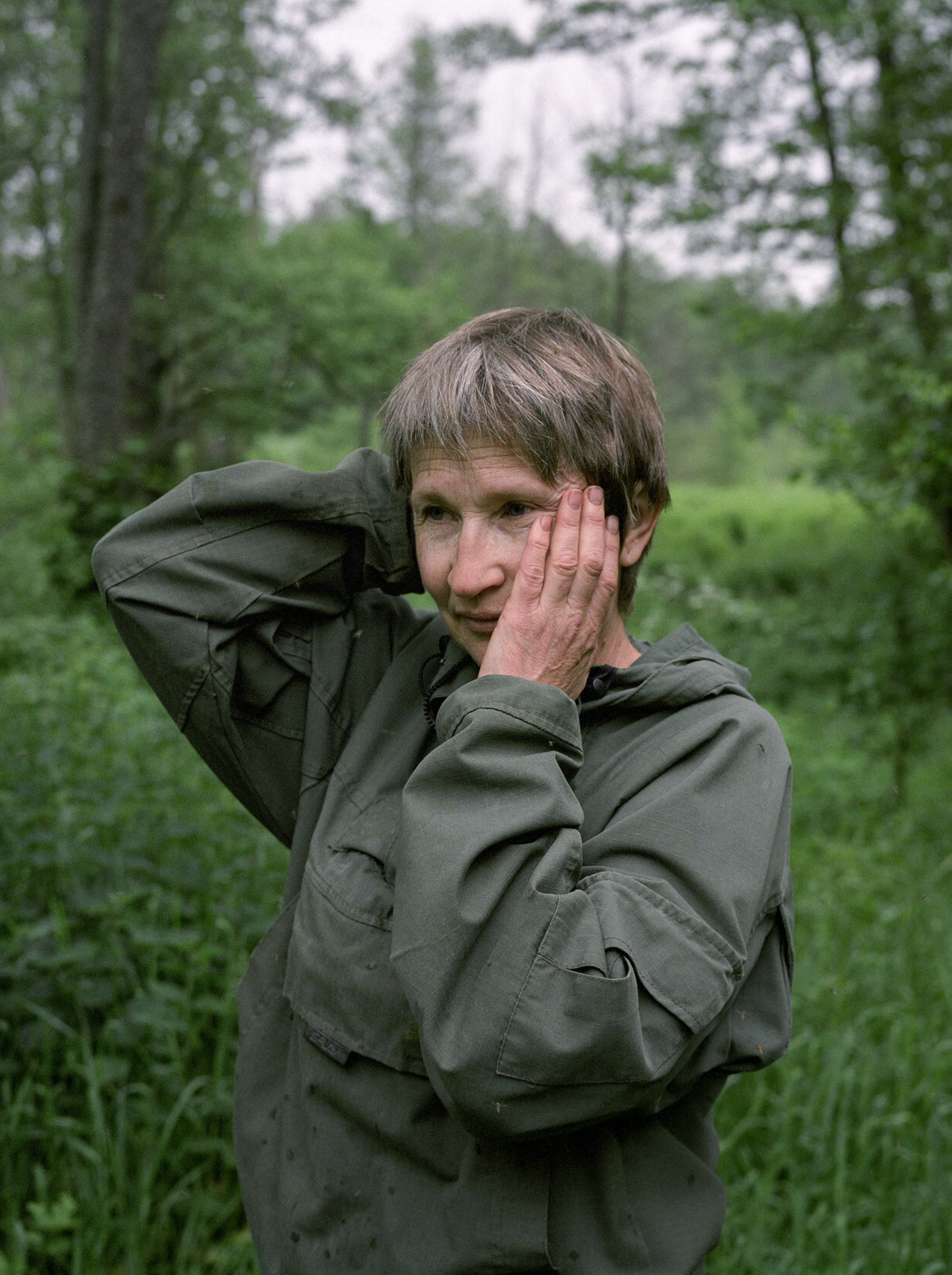 Evgeniya, a phenologist-ornithologist. The Bryansk Reserve Manor, 2021