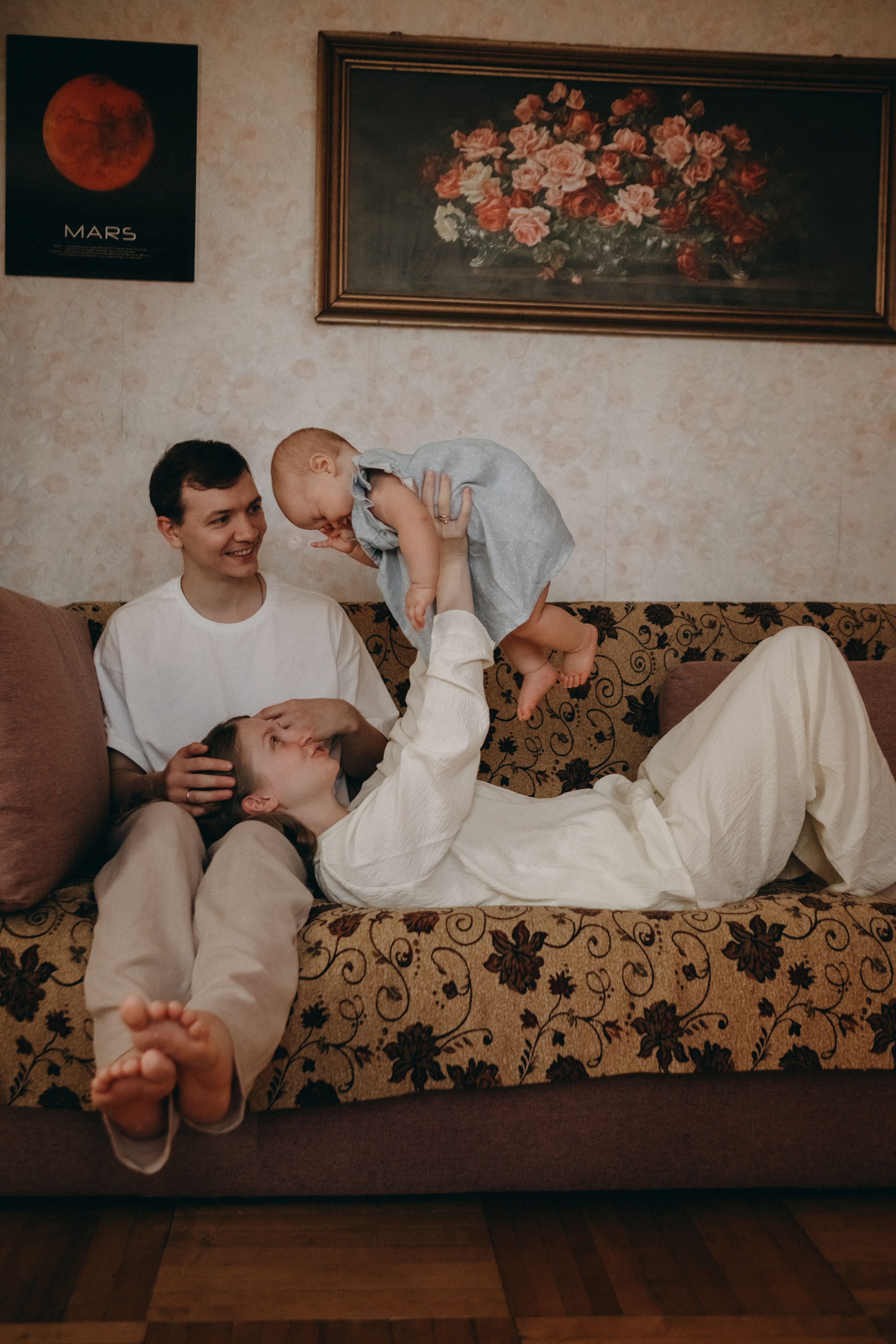 Теплая домашняя. Семейный фотограф в Санкт-Петербурге Дарья Косянчук