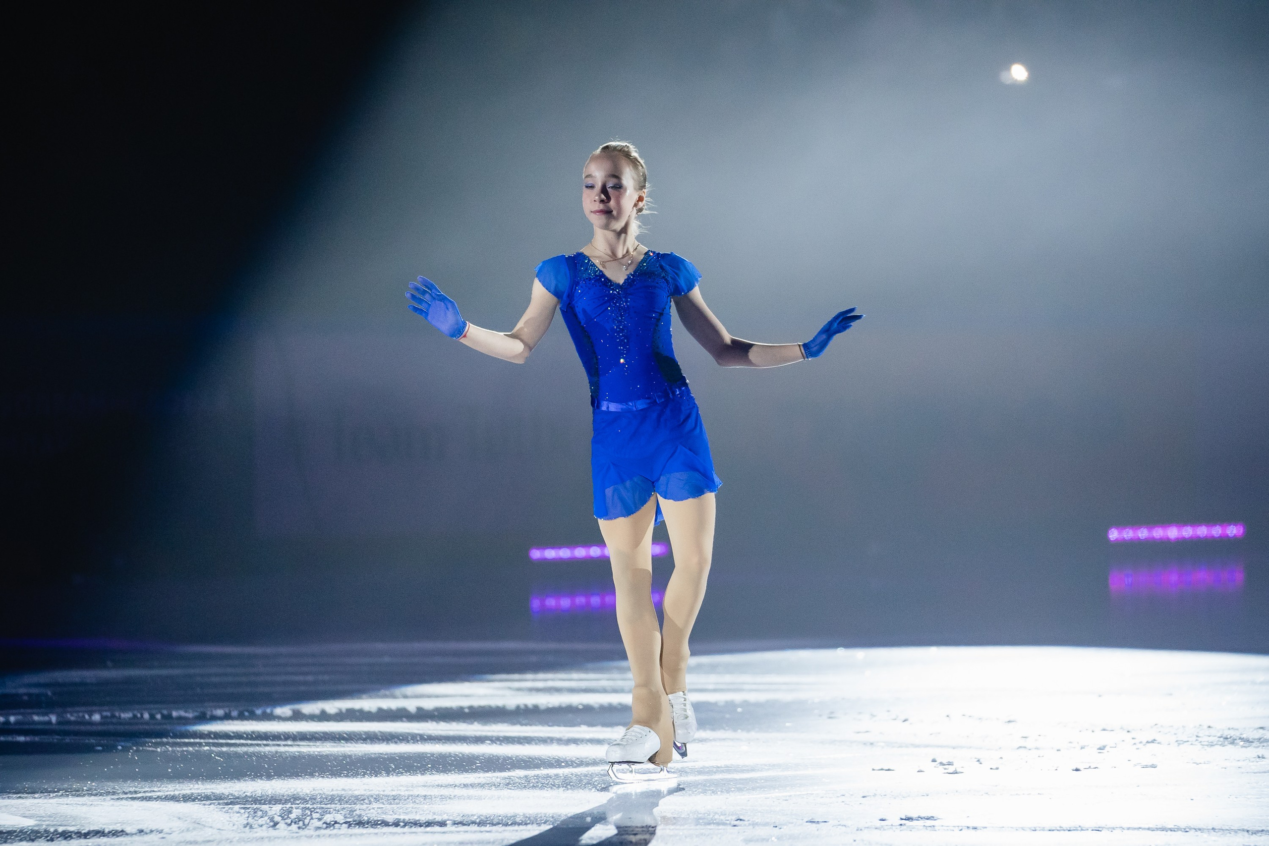 Шоу «Чемпионы на льду» в Новосибирске. Воробьева Ксения — Спортивный и танцевальный фотограф Новосибирск