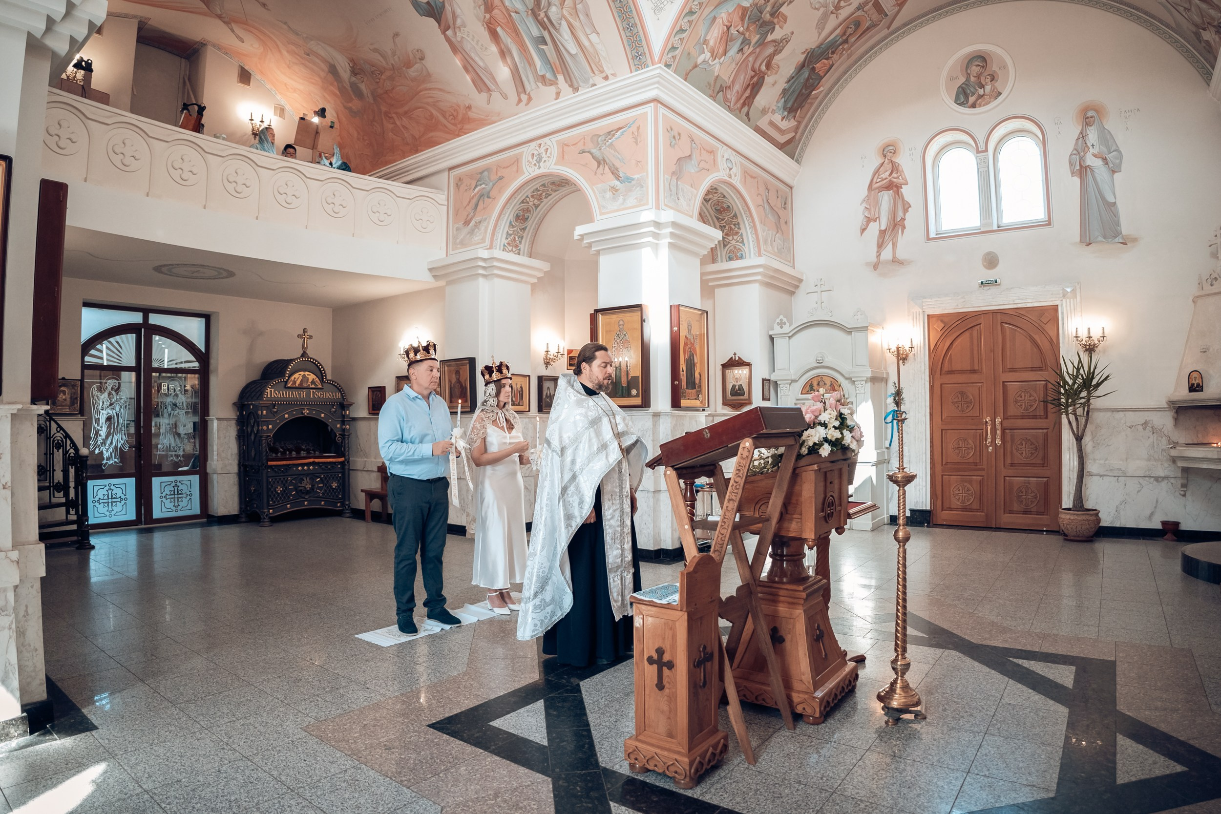 Венчание в храме Вознесения Господне г. Севастополь. Церковный фотограф Севастополь