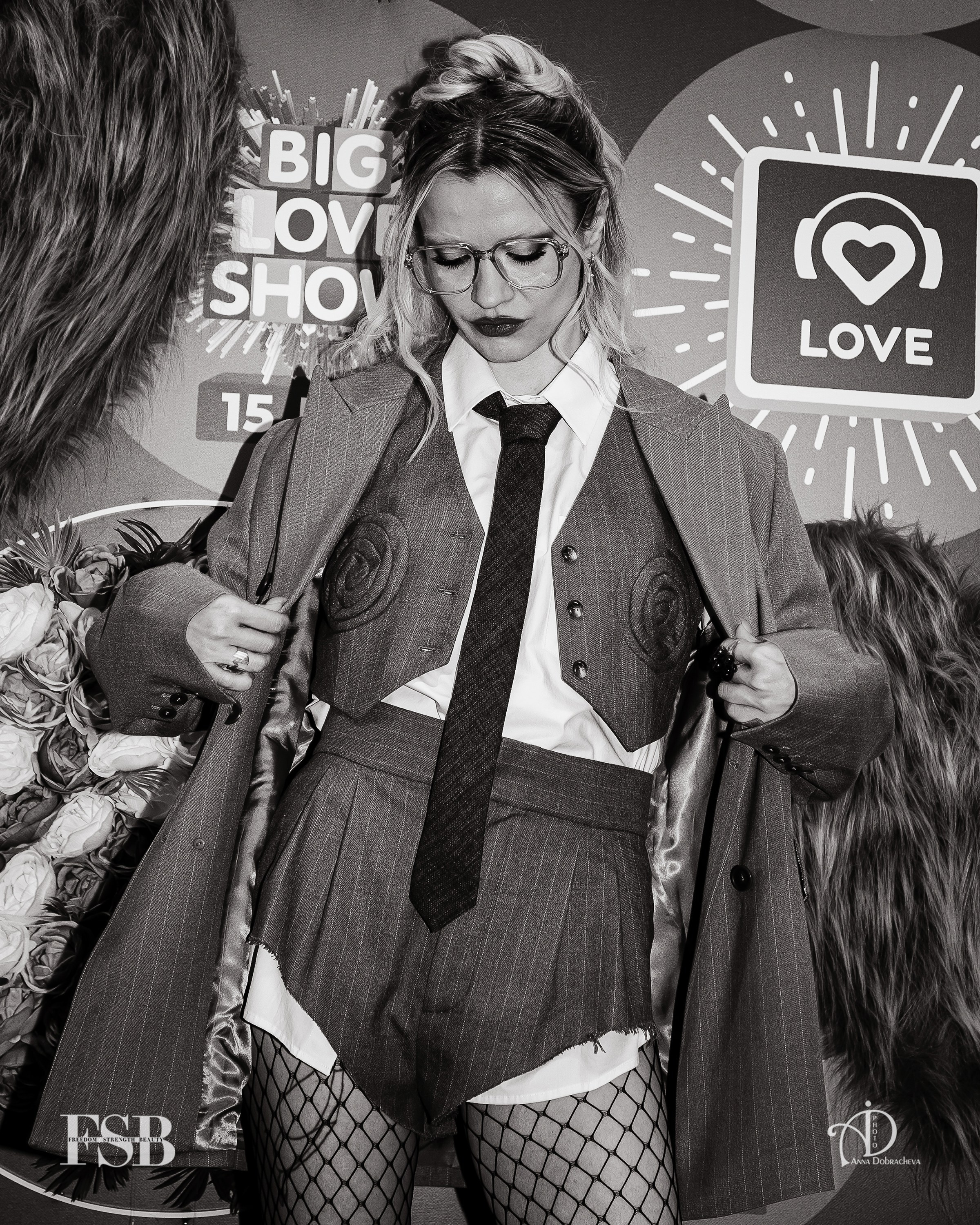 Моя Мишель Таня Ткачук на красной дорожке в Москве BIG LOVE SHOW 2024