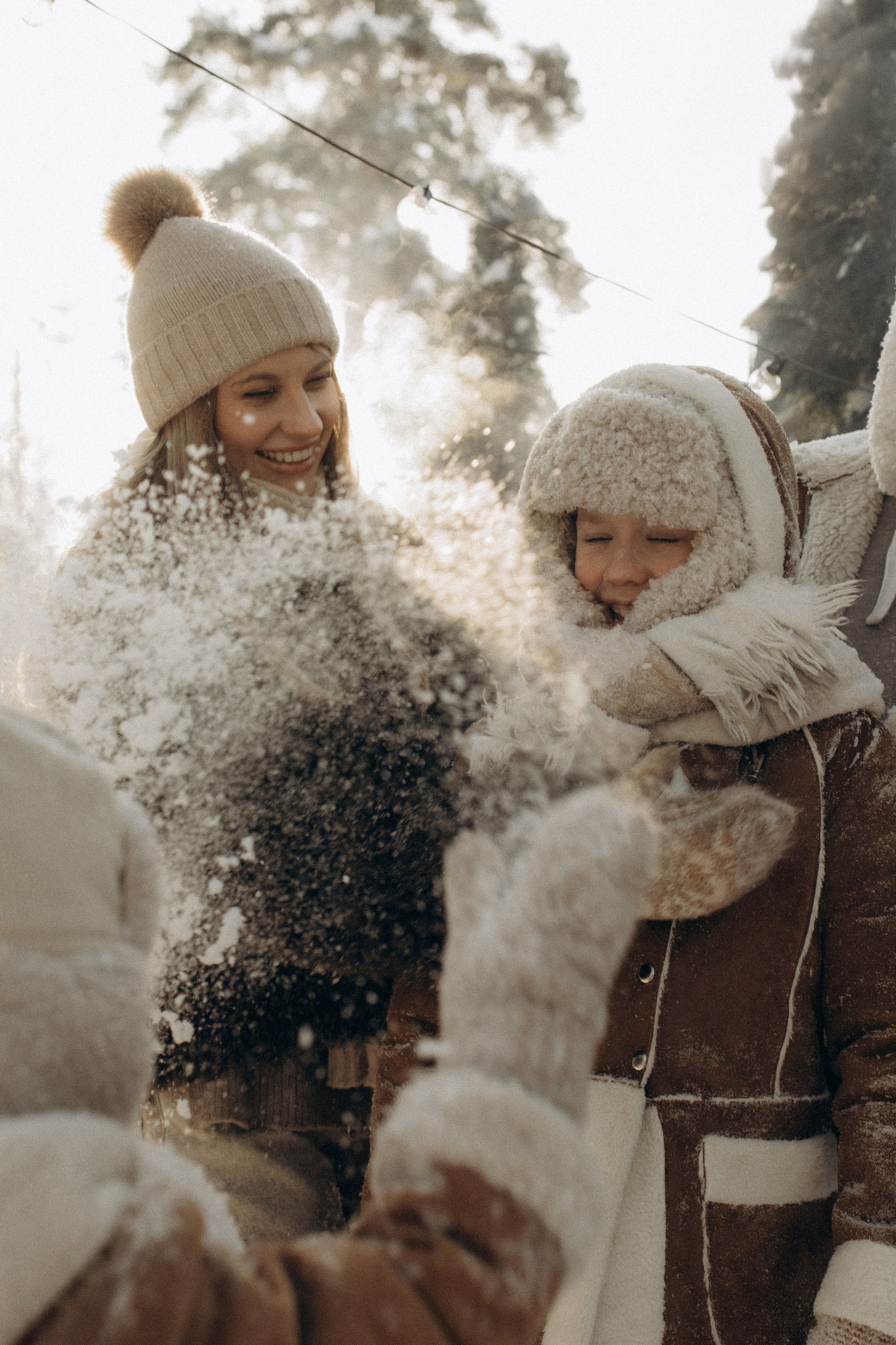 Зимняя фотосессия. Семейный фотограф Москва Юлиана Фетисова