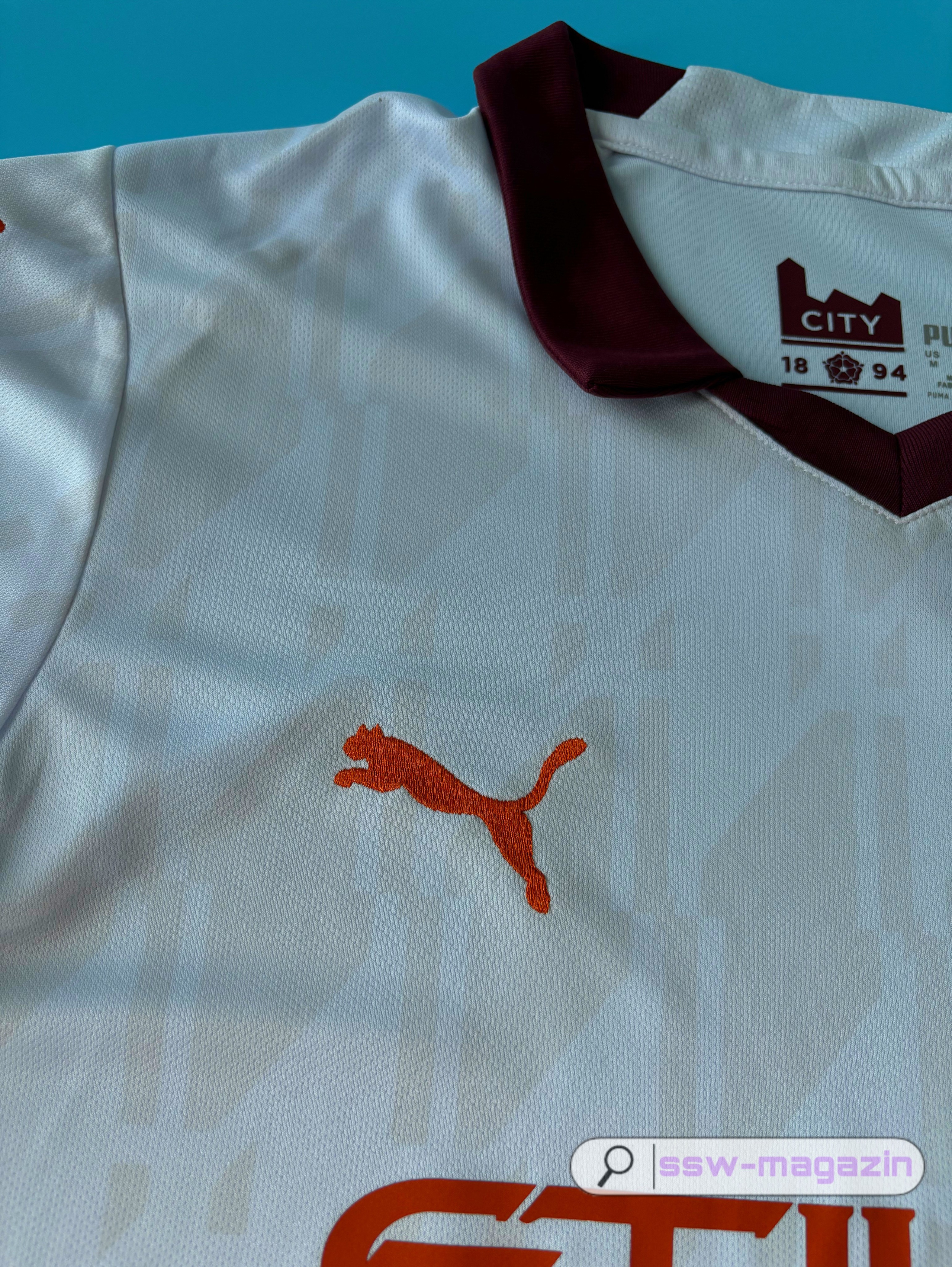 Купить джерси Manchester City белая 2024. Футбольный магазин — ssw_magazin