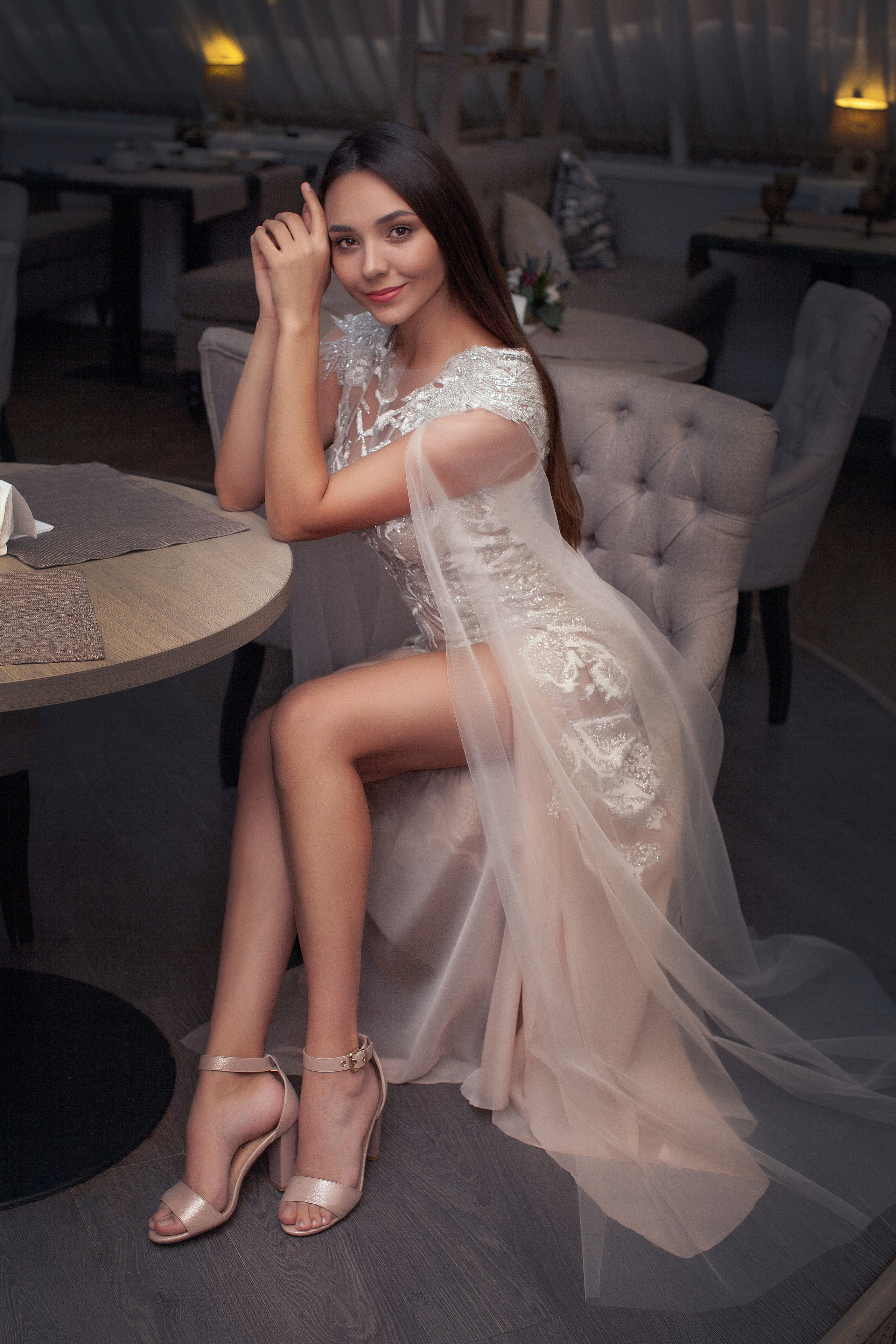 Ручные нарядные платья от дизайнера Галины Галвэл. Galina Galvel