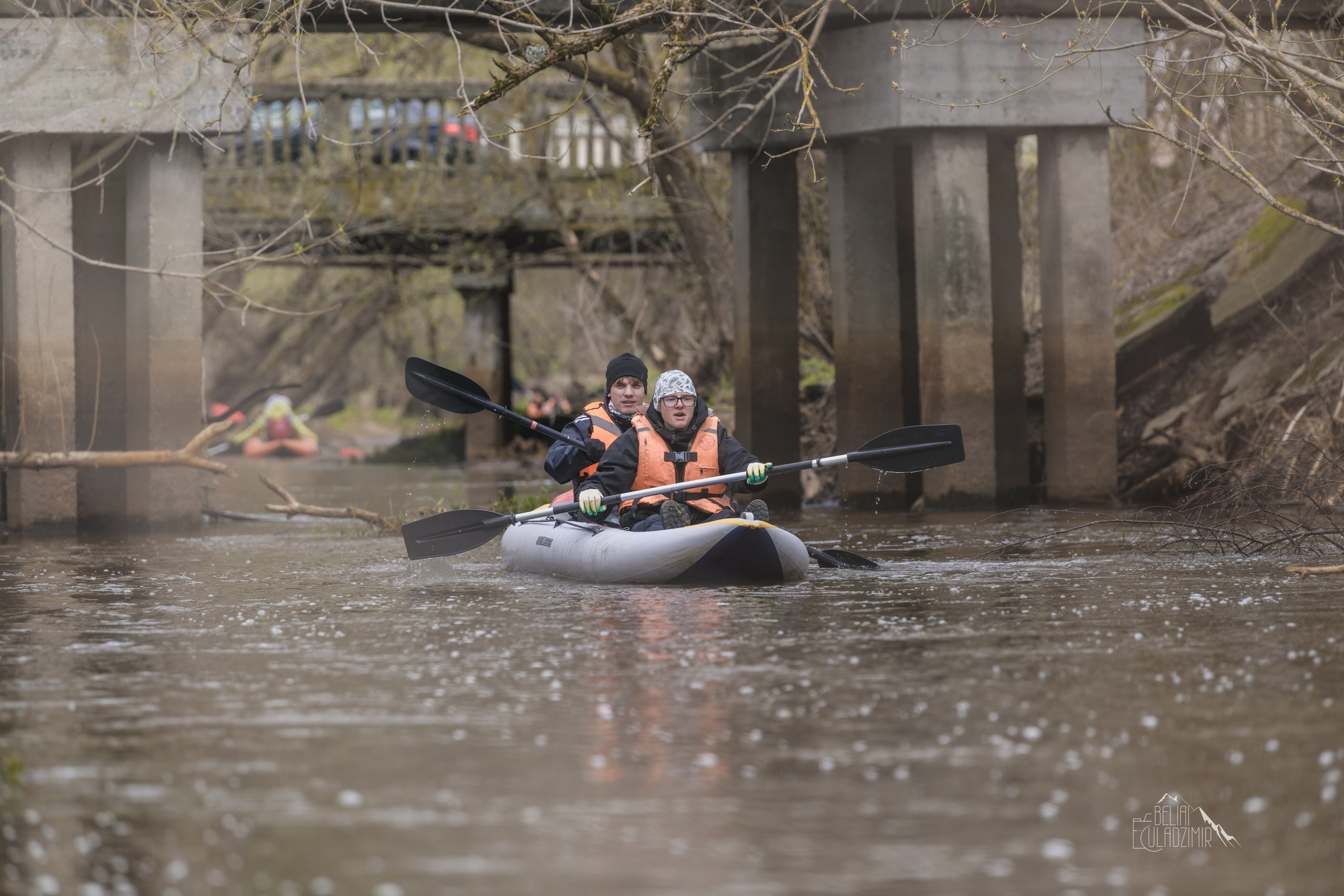 Сплав по реке Тремля 11 апреля 2026 года. Репортажный фотограф Владимир Беляй