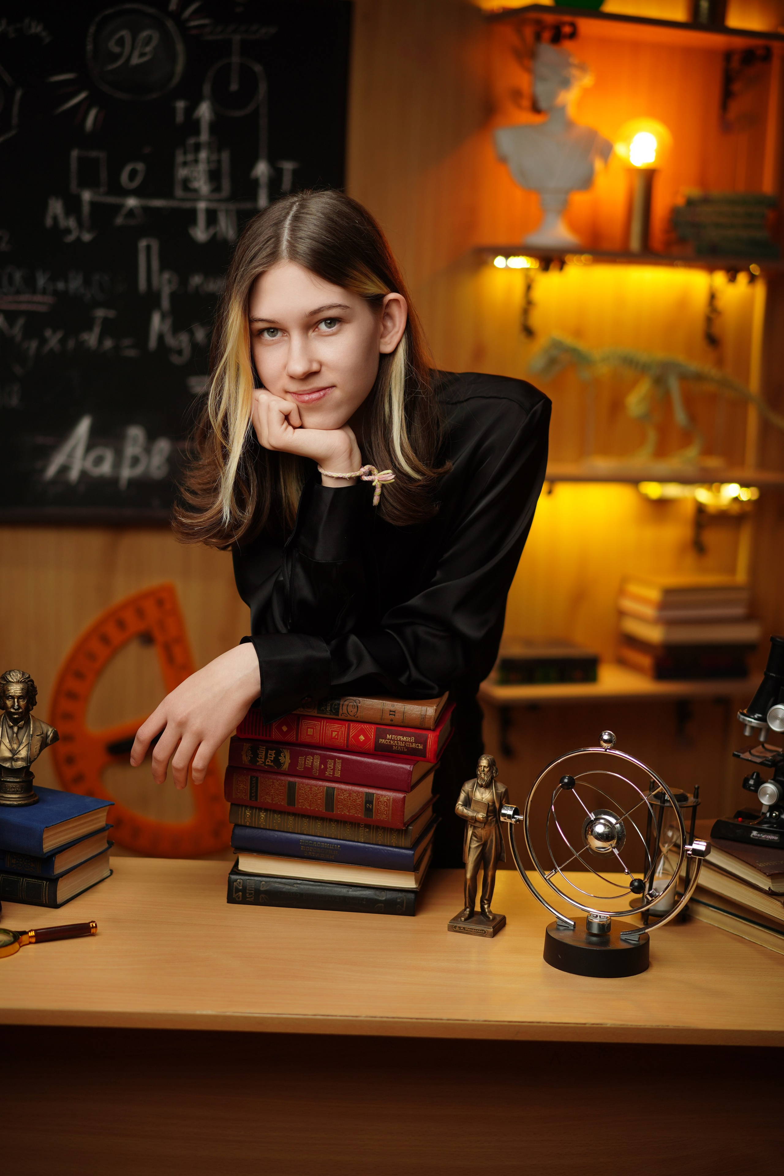 Стиль портрета в студии. GOTRA — выпускные альбомы в Тюмени