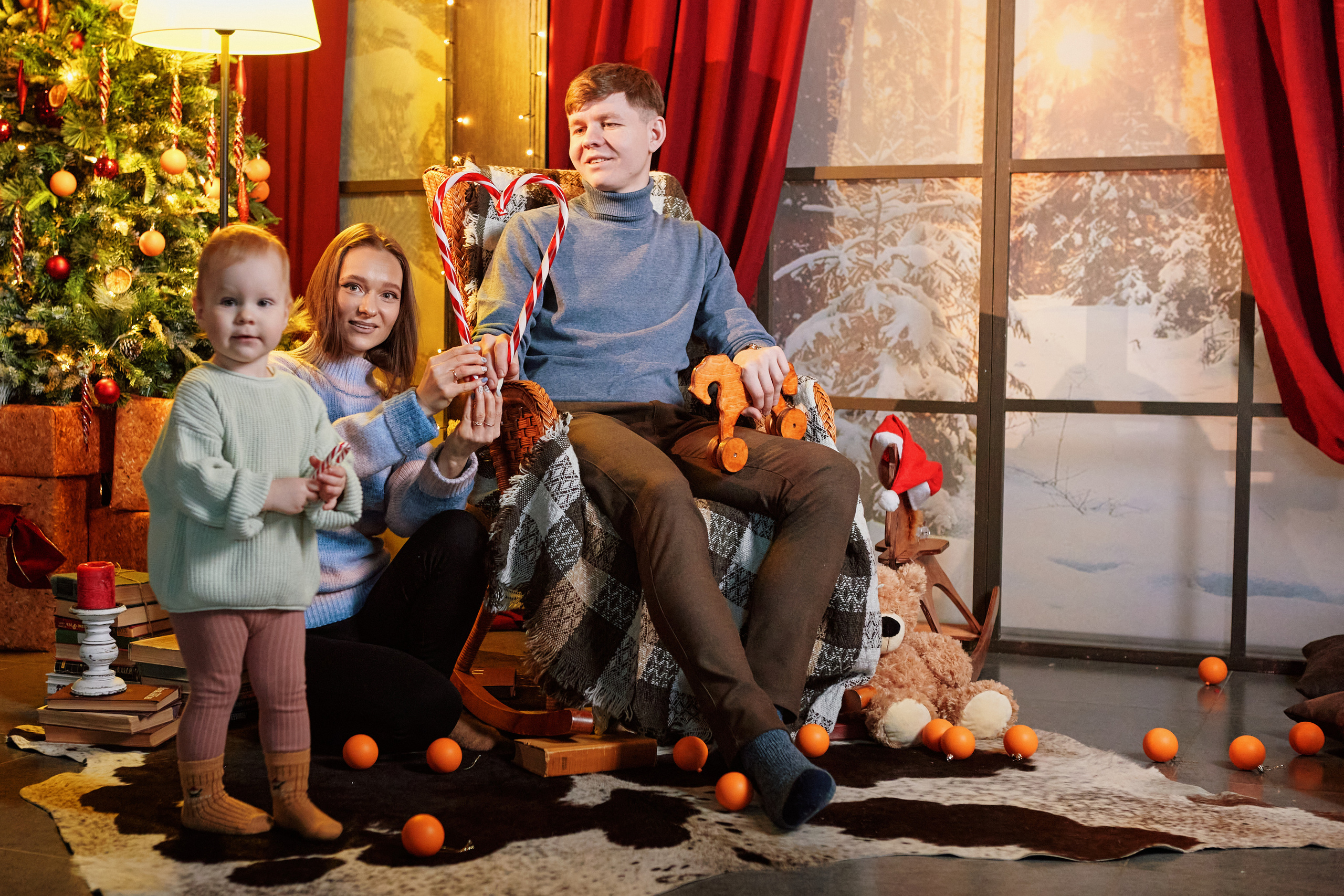 Семья Мальцевых в гостях у сказки