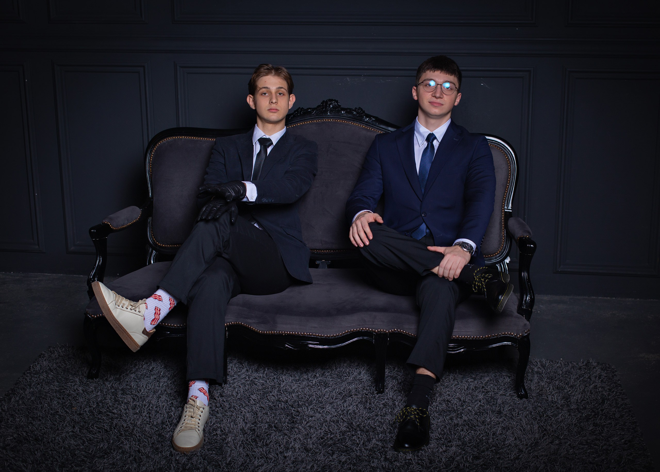 Тематическая студийная фотосессия для выпускных альбомов Жанна Бакунович