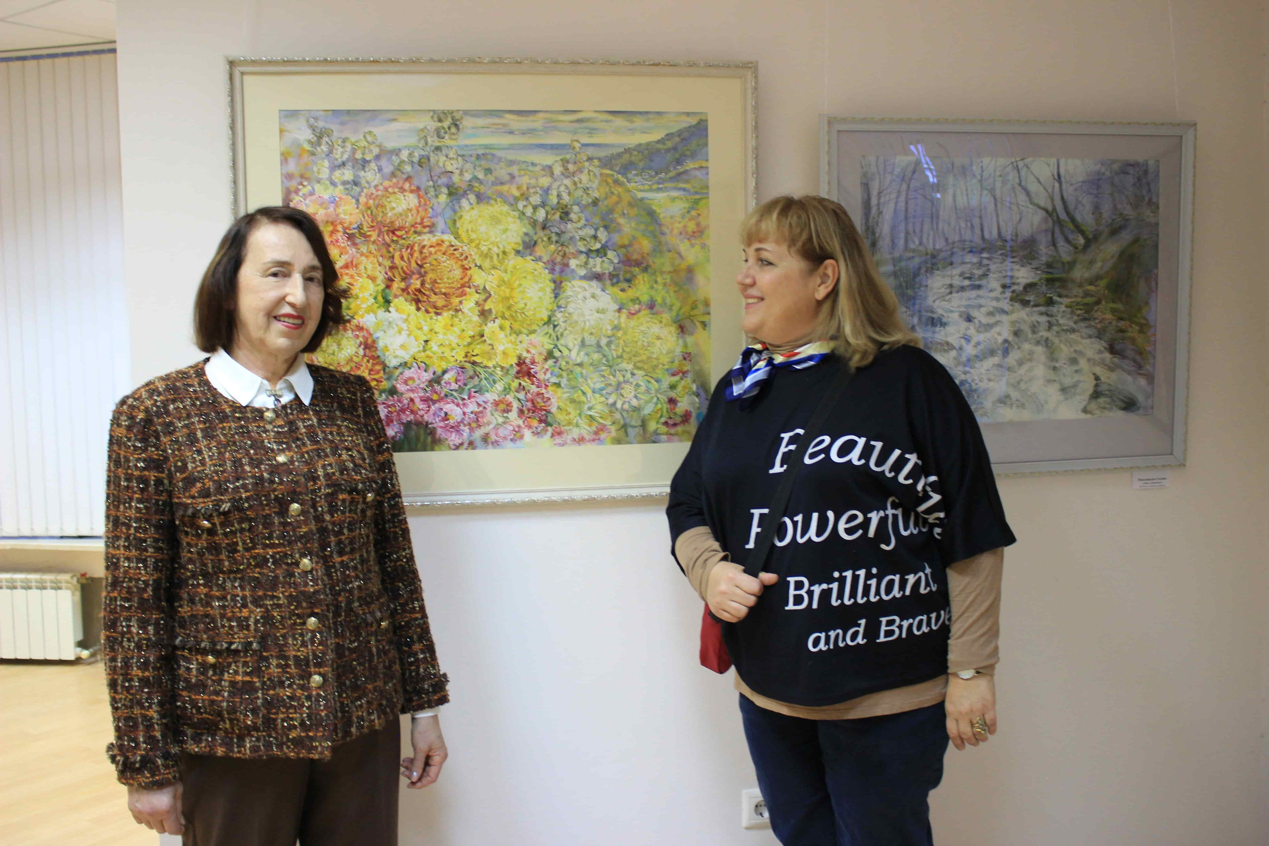 Выставка «Акварельная палитра» 2024-2025. Свет акварели Галины Поплавской