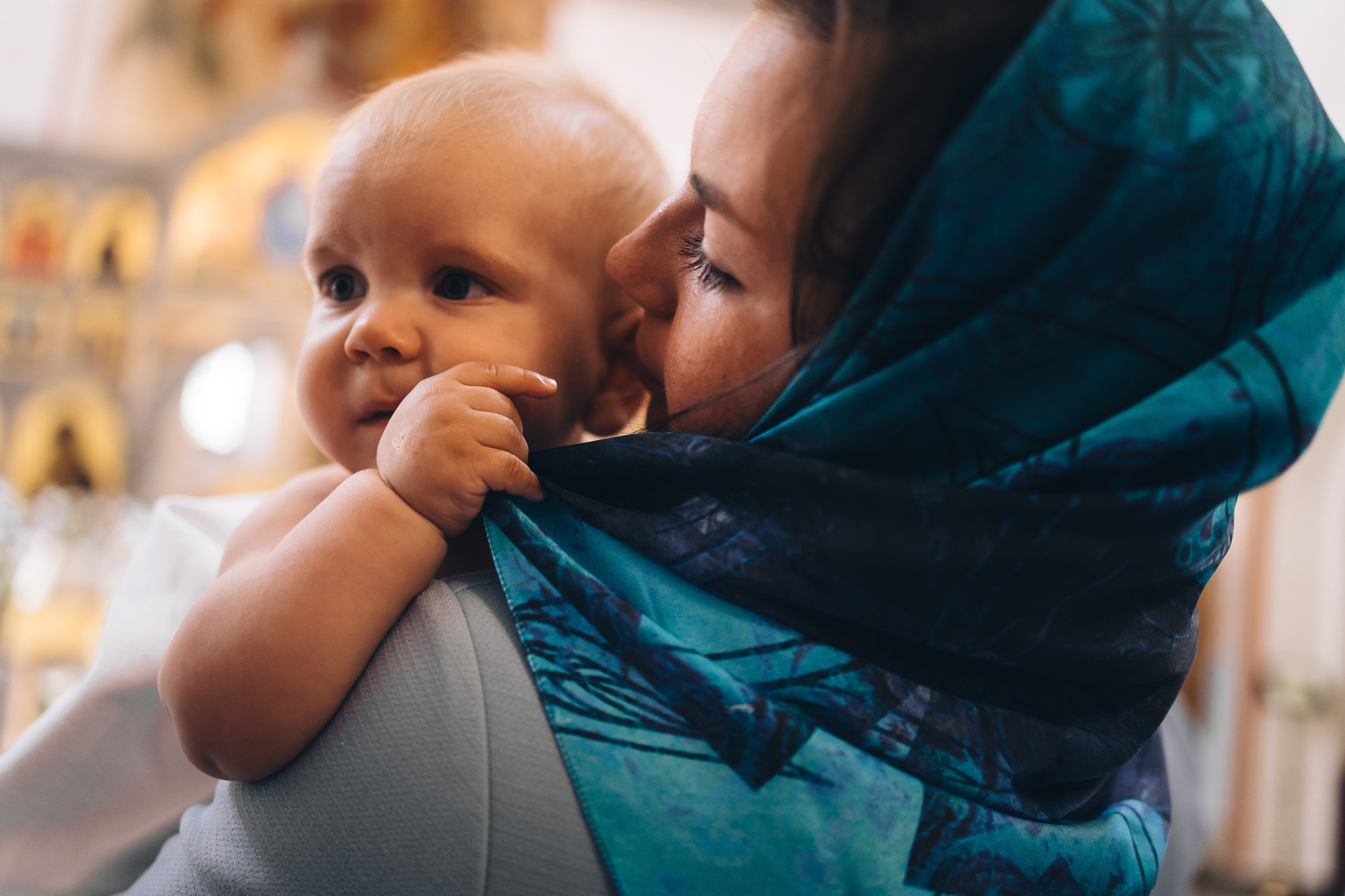 Крещение, Москва. Анна Атаян Фотограф