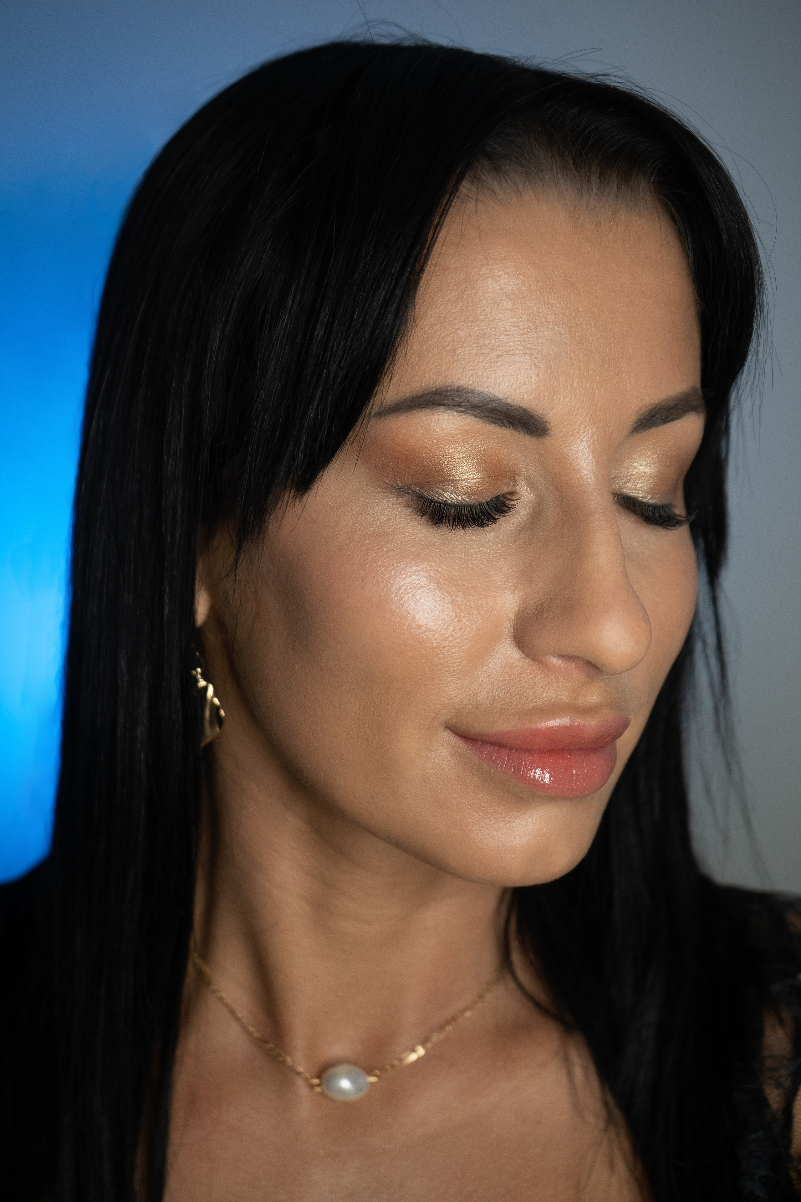 Макияж. Фотограф Надежда Сухомлина