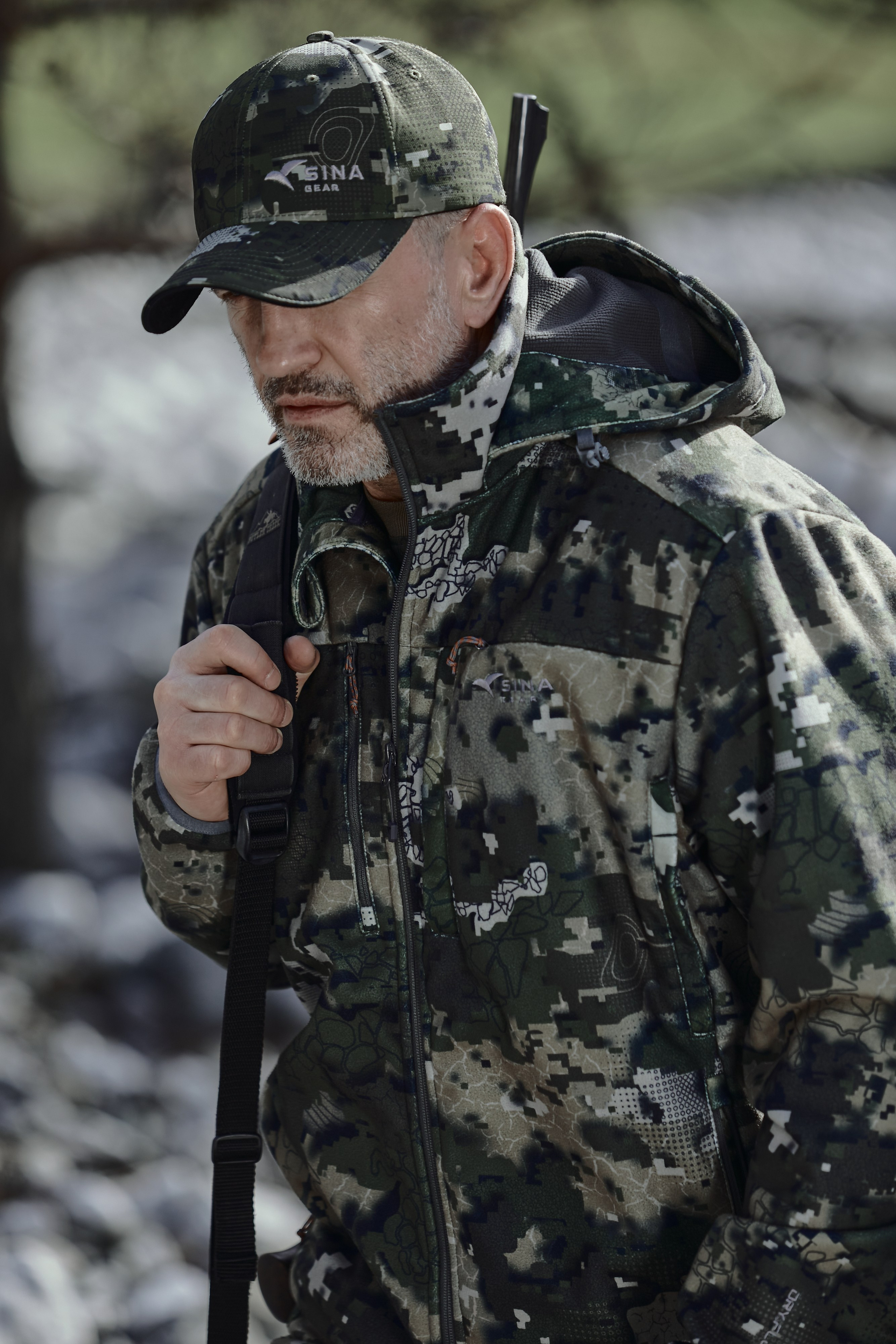 Съемка для бренда охотничьей одежды под ключ. Фотограф Продюсер в горах КБР / Москва Нальчик Горы