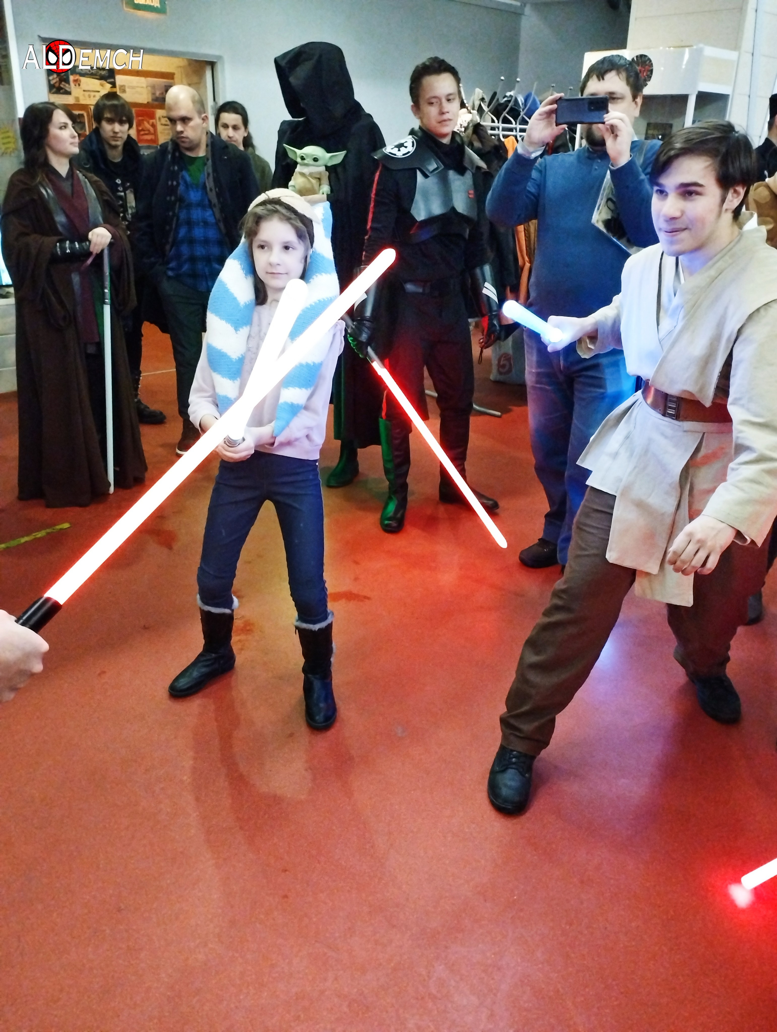 Фотосессия в музее Звездные Войны Далёкой Галактике в Москва