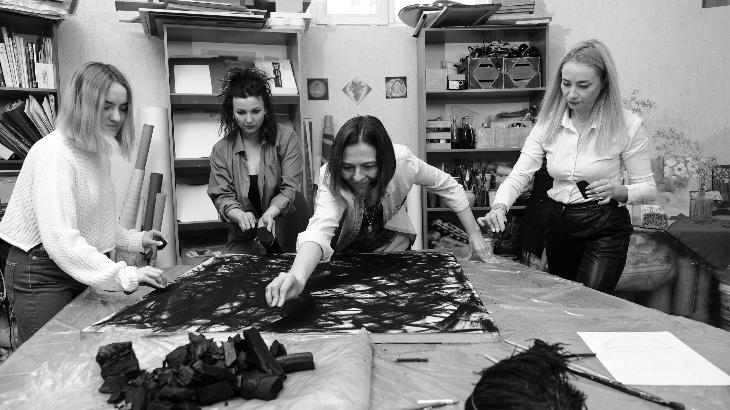 Фотопроект с Людмилой, Миланой, Еленой и Кристиной. Фотограф в Алматы Игорь Заритовский — zaritovskiy.com