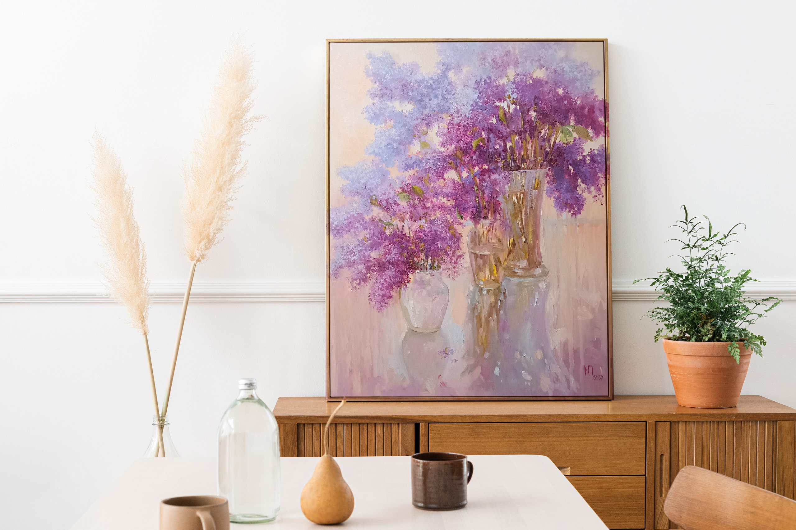 Визуализация картины в интерьере. Наталья Платова