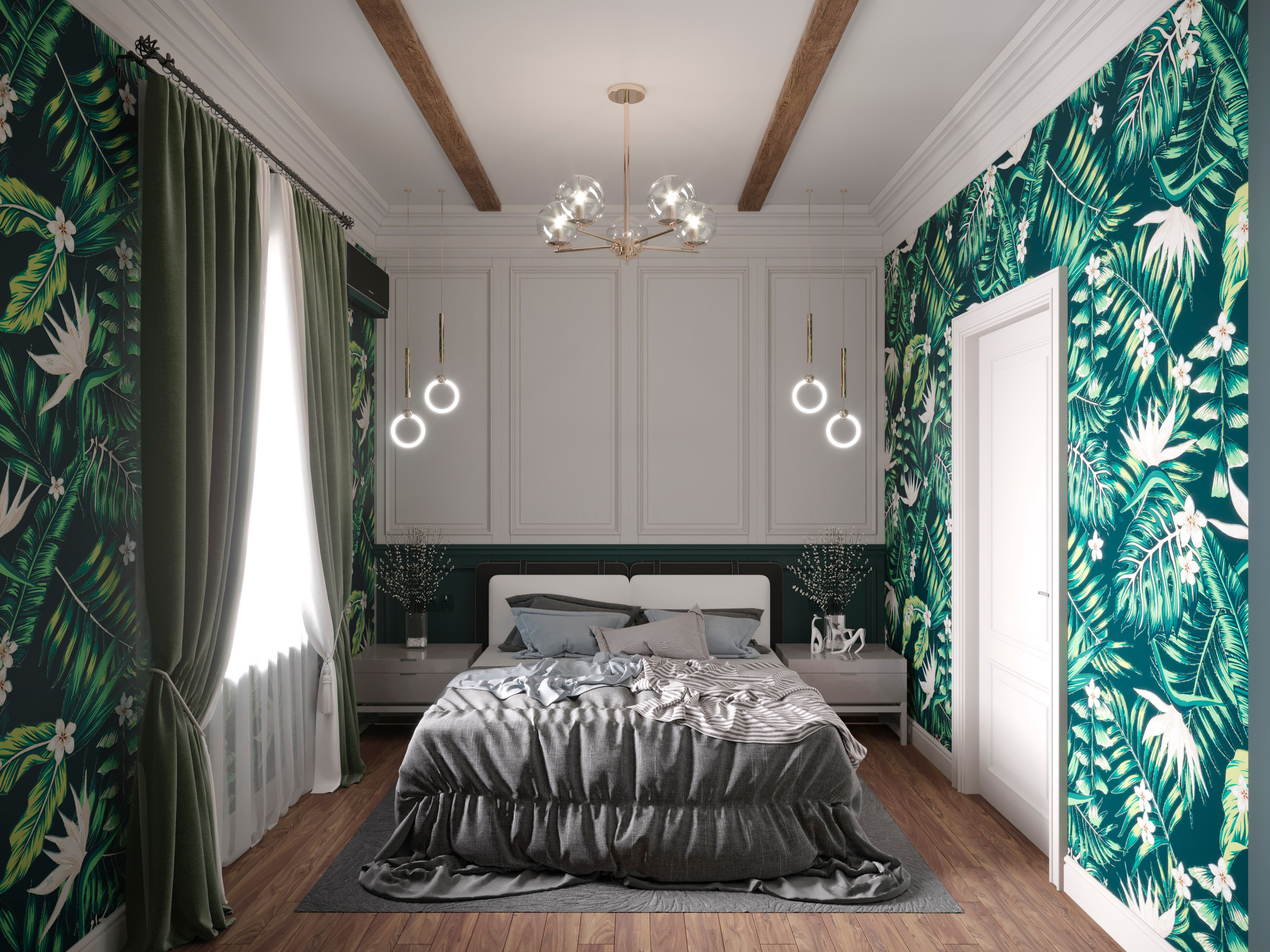 Private House Interior in Goryachy Klyuch — Full Design Project. 3D INTERIOR AND ARCHITECTURE VISUALIZATION