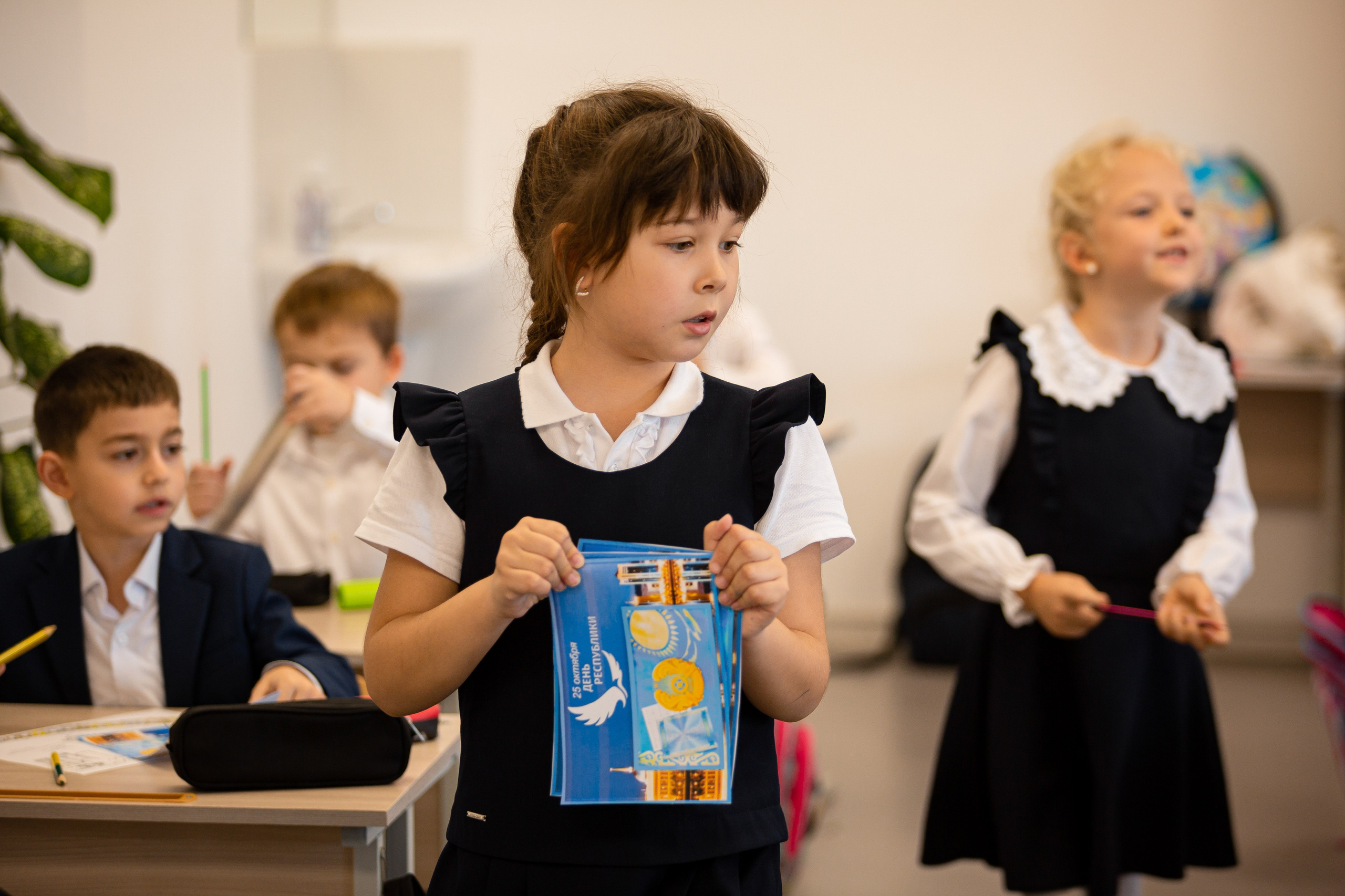 Первоклассники. Отбасылық фотограф Алена Шаталова