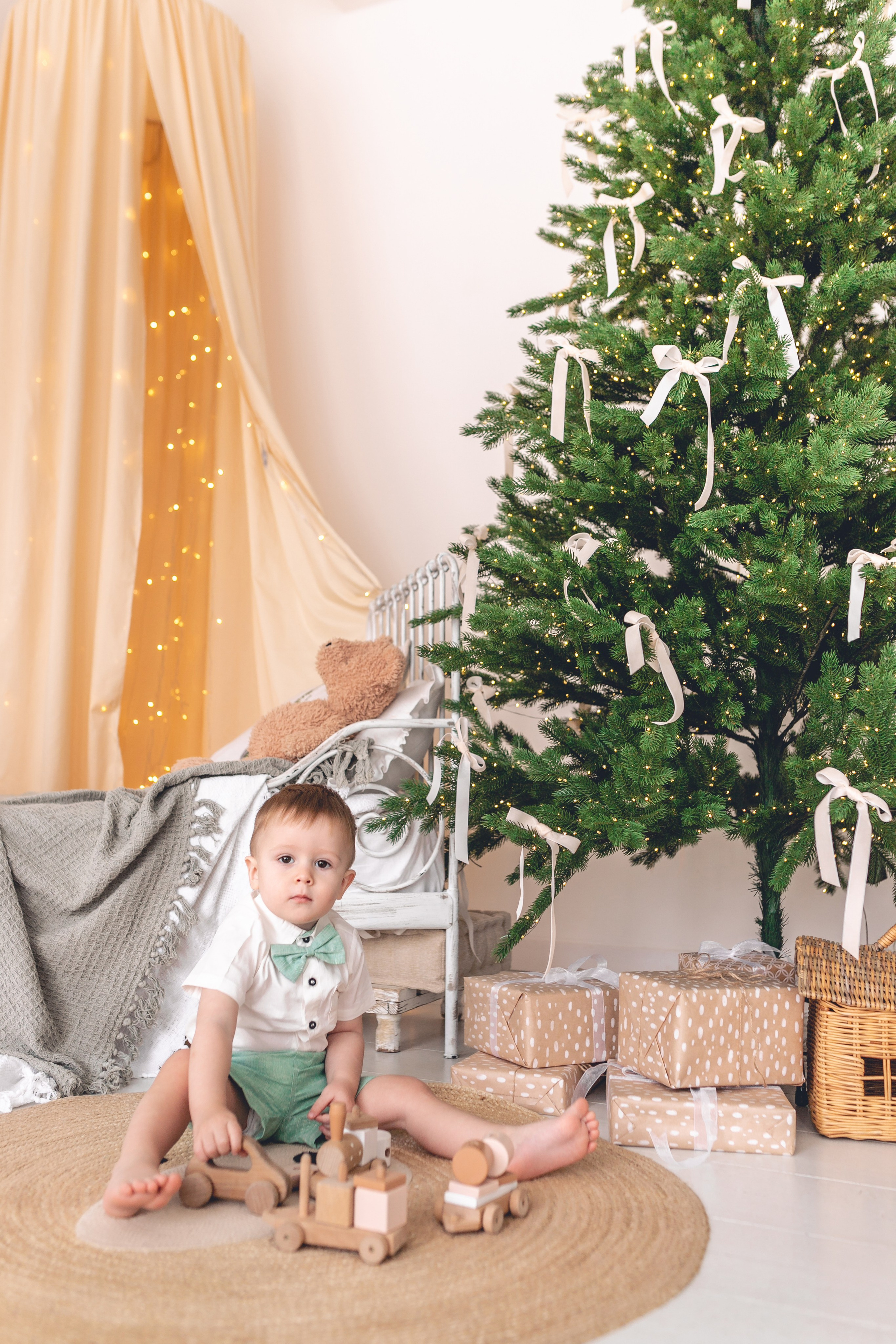 Новогодние съемки. Фотограф новорожденных в г. Барнаул Ренпенинг Катерина