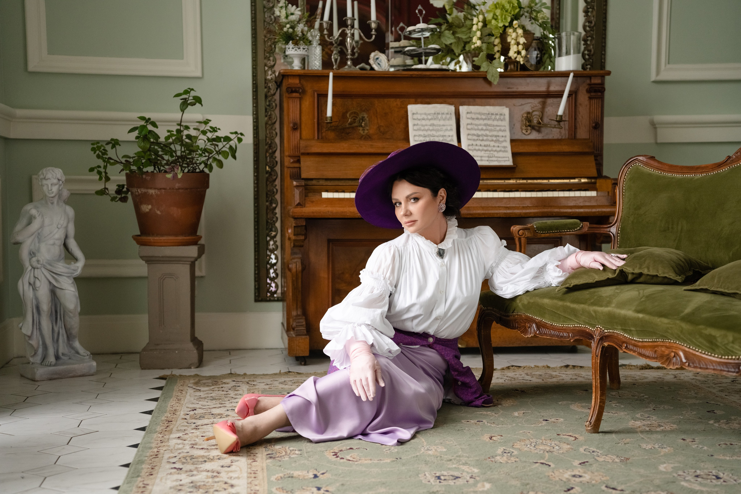 Фотосессия в стиле XIX века для Ирины. Свадебный и семейный фотограф в Санкт-Петербурге Олеся Еремеева