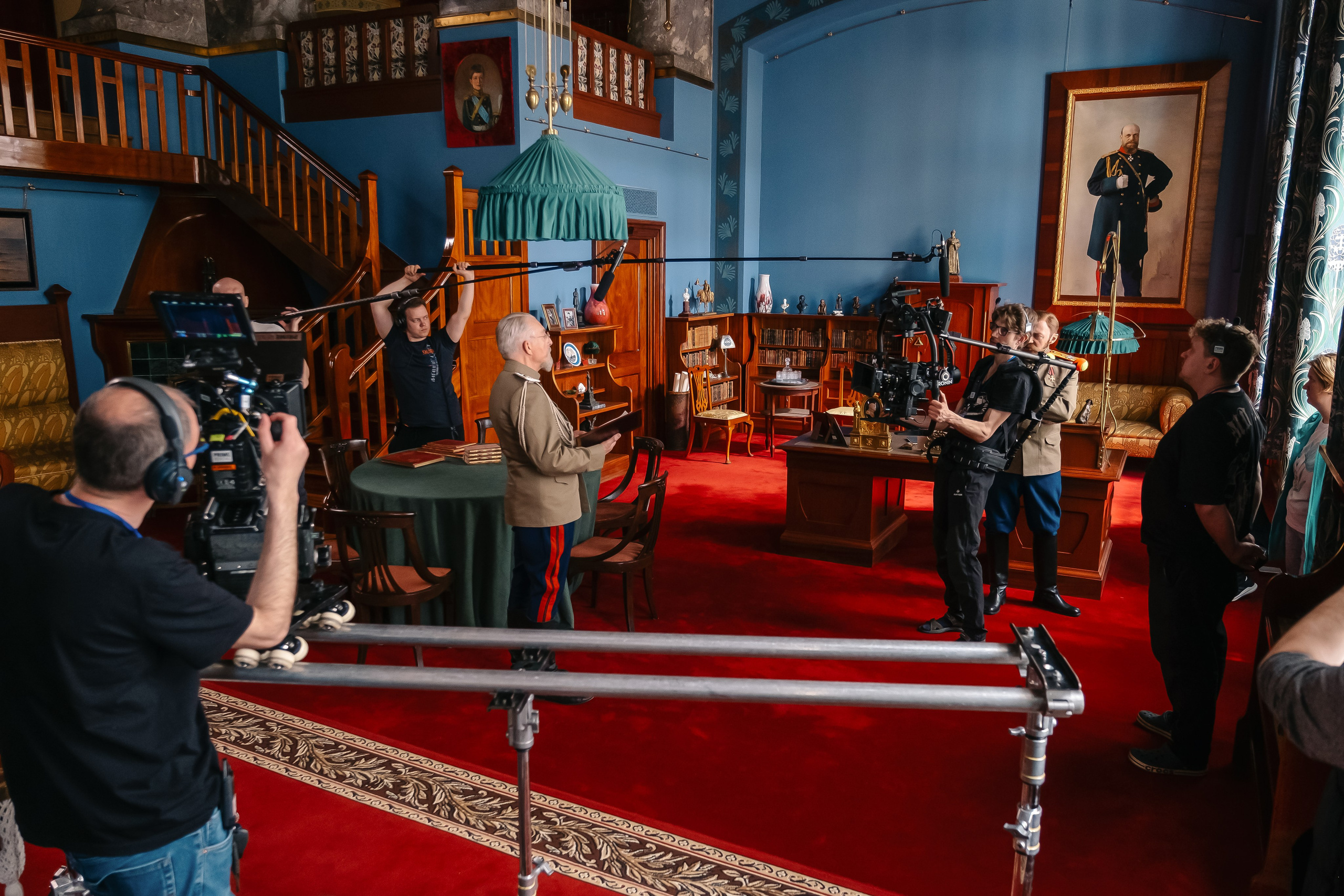 Бэкстейдж. Фотограф и оператор Илья Гунбин