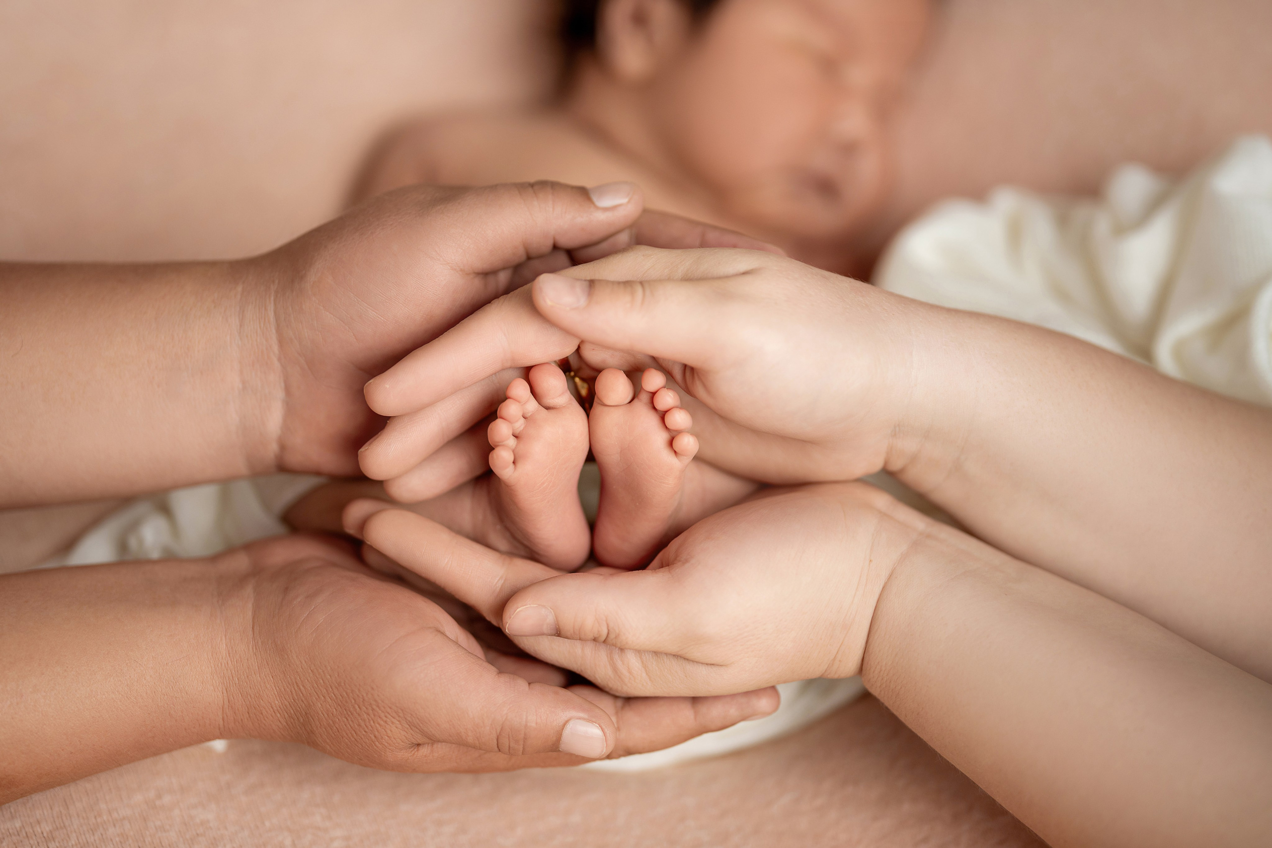 NEWBORN семейный пакет. Творческая команда Ульяшевы, свадебная и семейная фотография. Кахахста