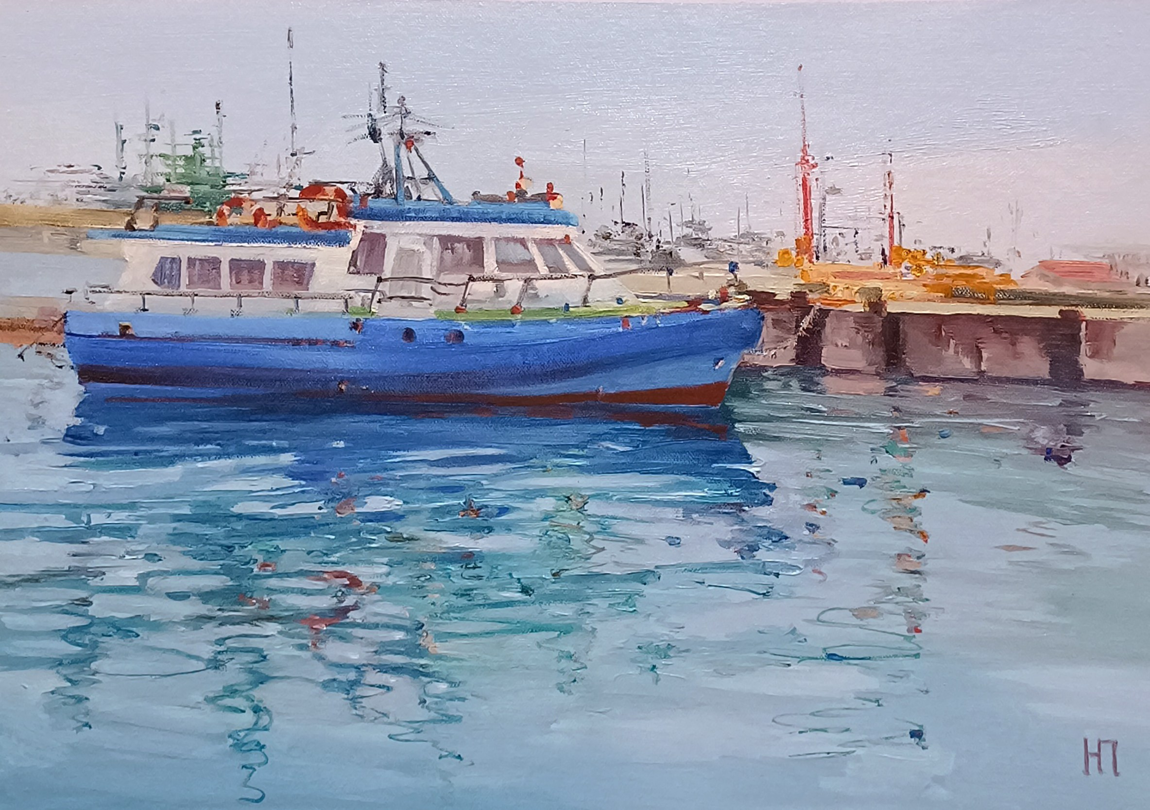 Портовая живопись. Наталья Платова