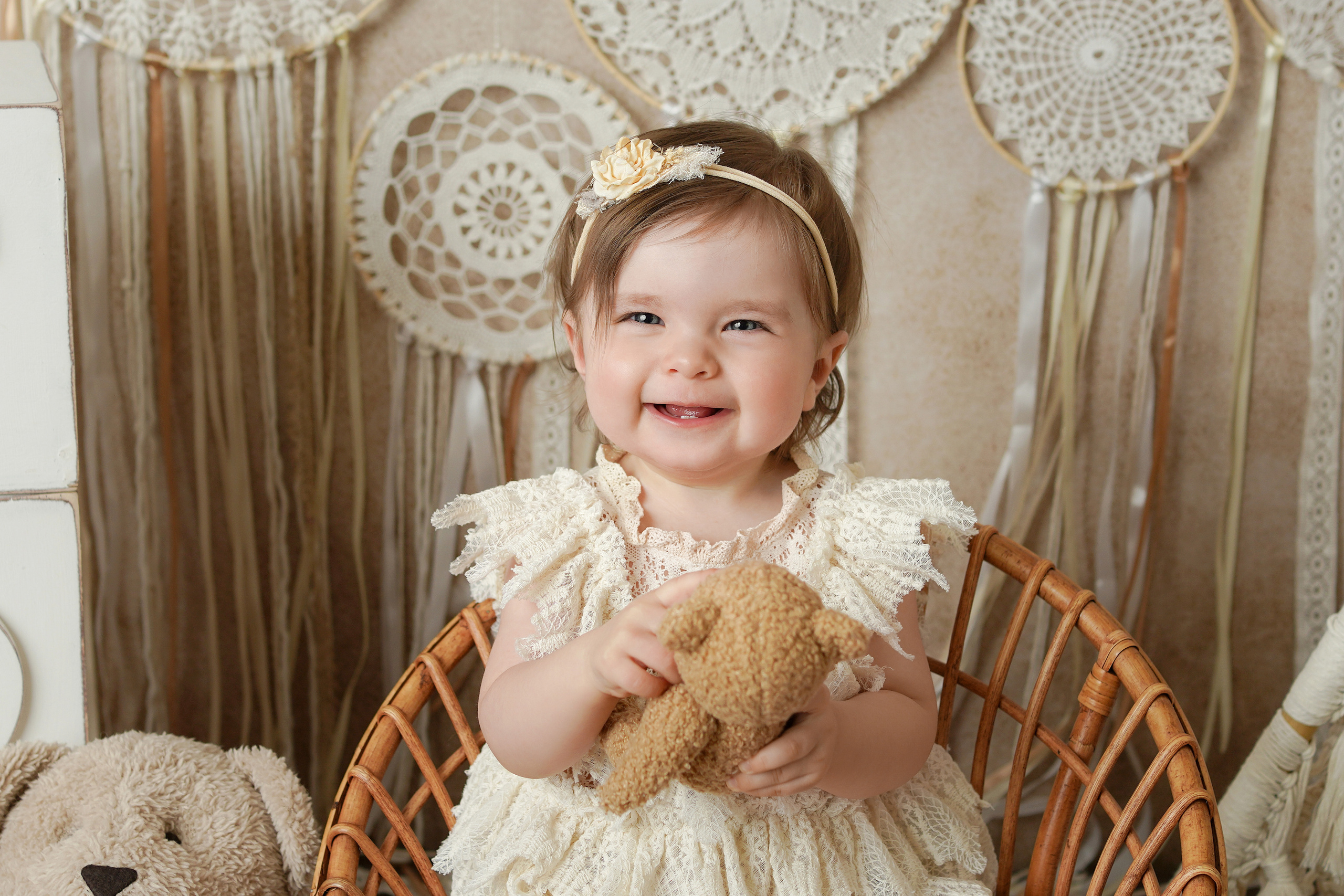 Фотосессия малышки Софии в детской фотостудии. Детский фотограф и фотограф новорожденных в Калининград Оксана Иваний