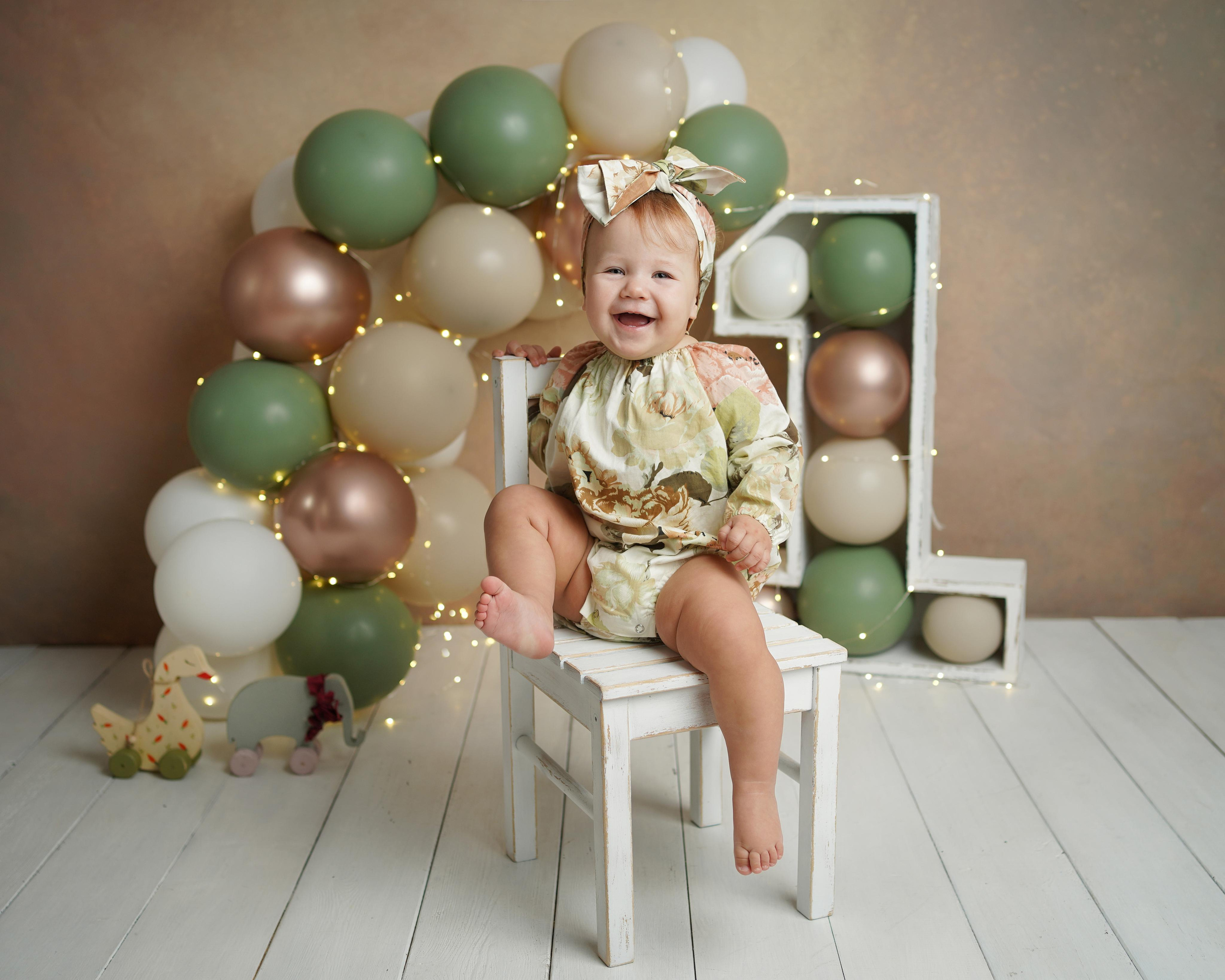 Детская фотосессия Анечки в детской студии города Калининграда. Детский фотограф и фотограф новорожденных в Калининград Оксана Иваний