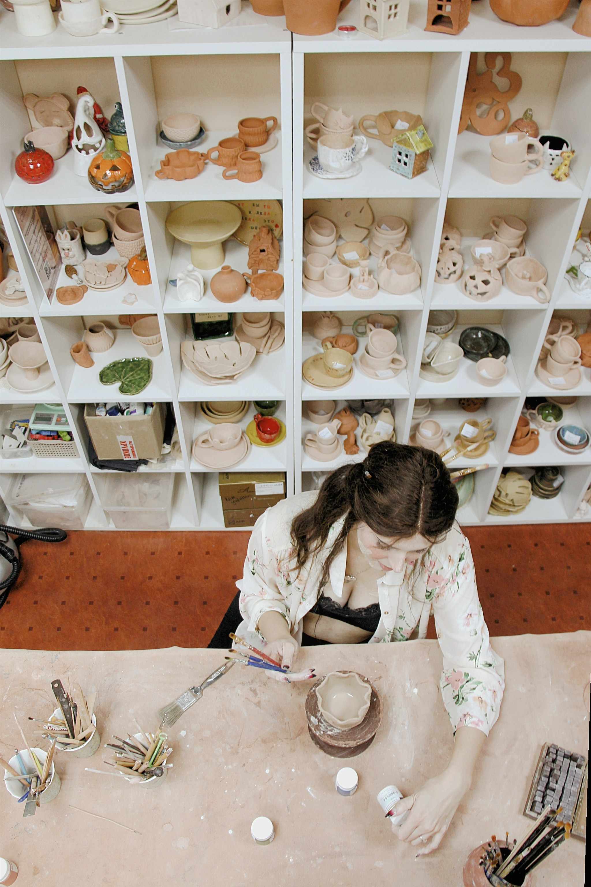 Анна в гончарной мастерской…. Творческая, семейная Фотосъемка ДоброДарова Елена Омск