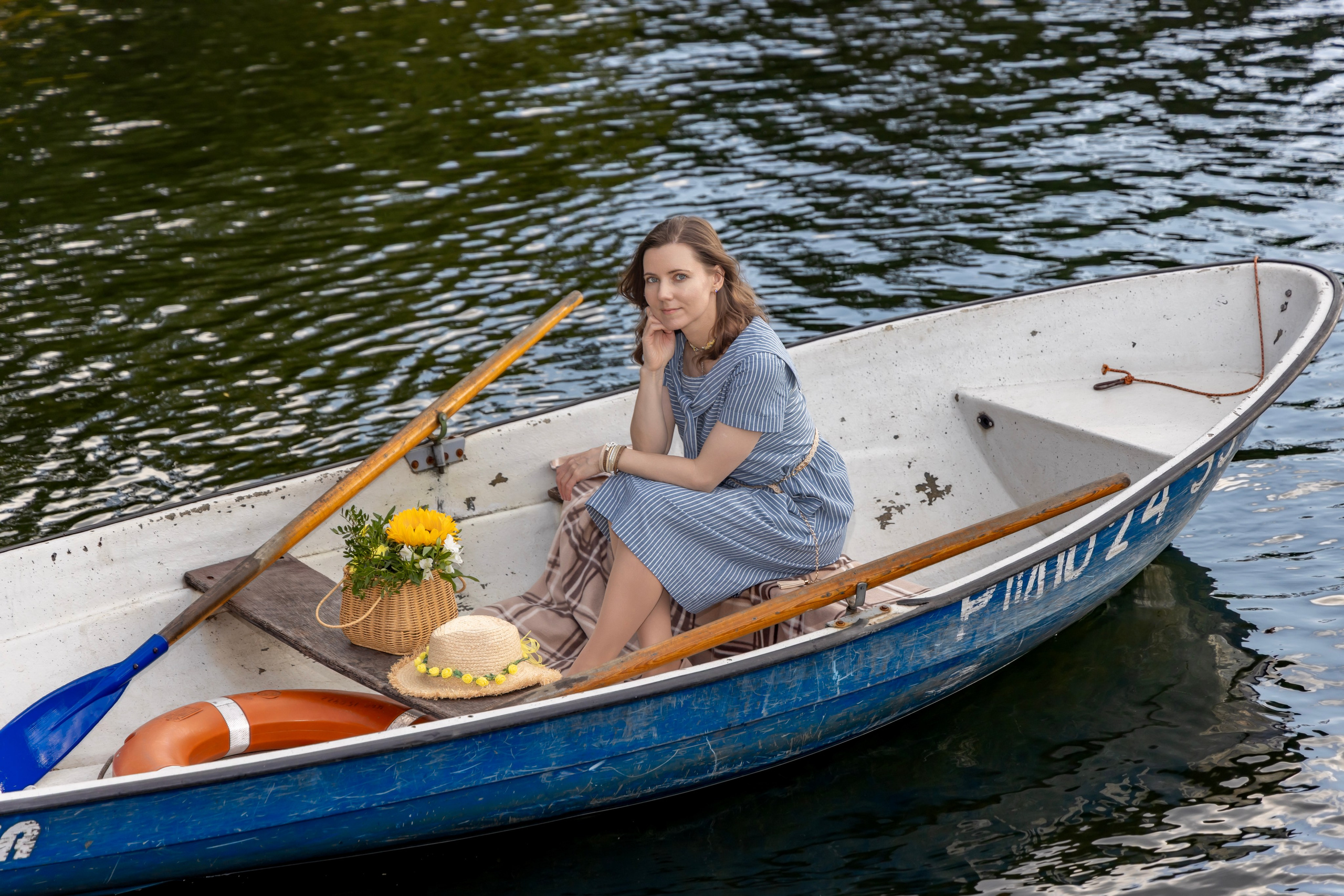 Фотосессия в Измайловском парке на лодке. Репортажный, семейный и студийный фотограф в Москве Демин Алексей