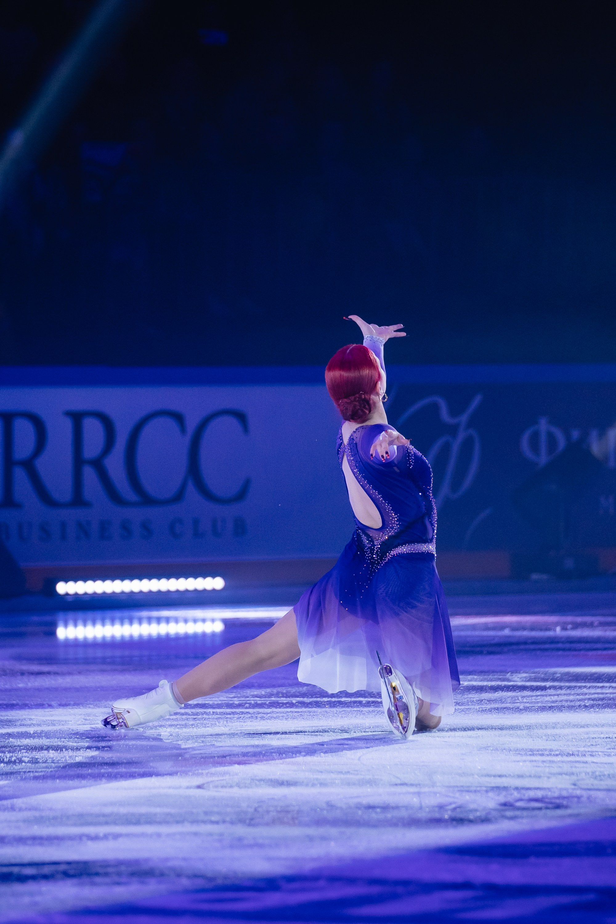 Шоу «Чемпионы на льду» в Новосибирске. Воробьева Ксения — Спортивный и танцевальный фотограф Новосибирск