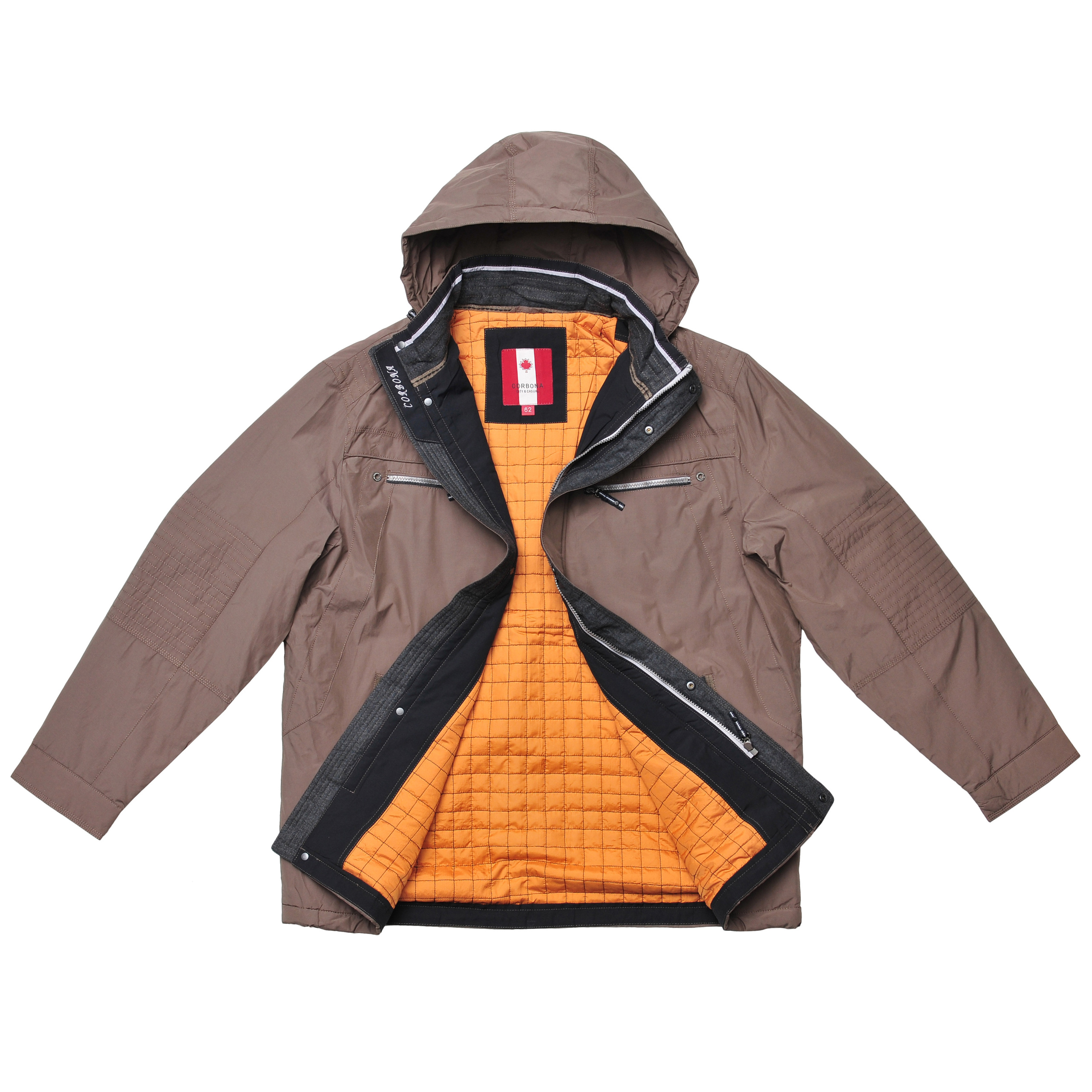 Куртка на белом фоне.