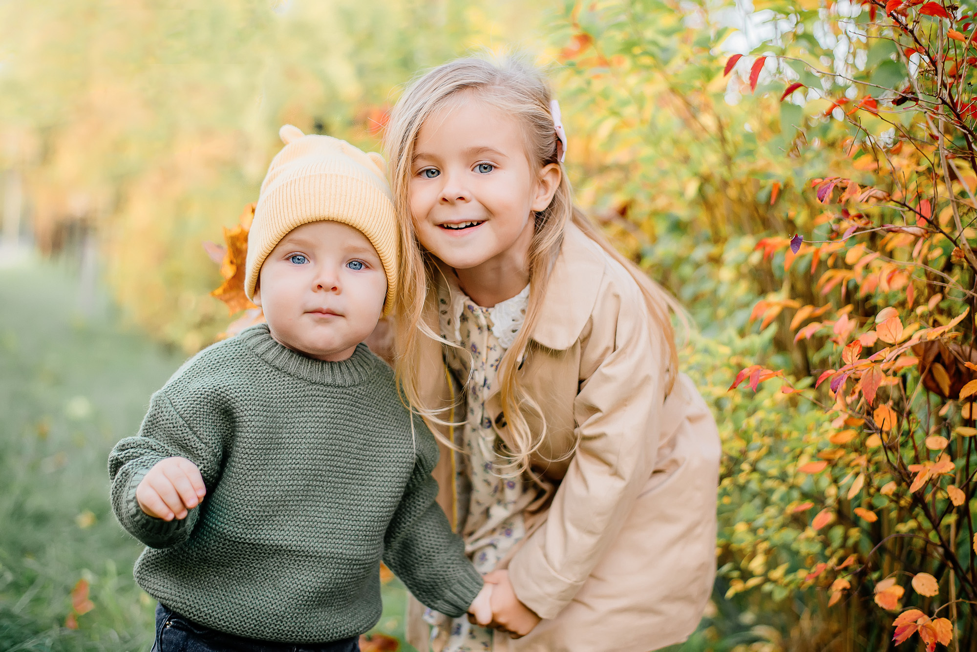 Осенние фотосессии. Семейный и свадебный фотограф Семенова Инна