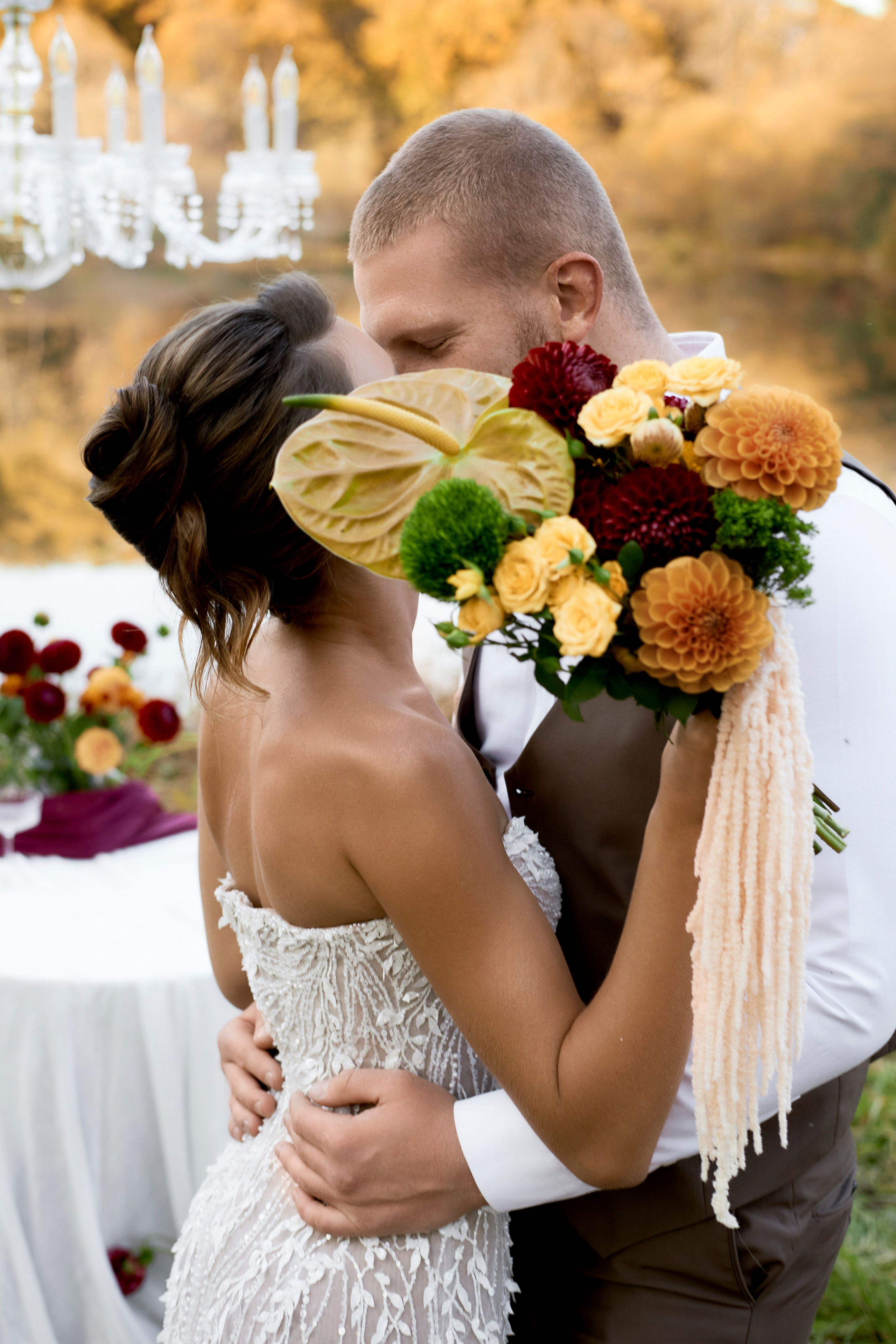 Поцелуй на закате во Владивостоке