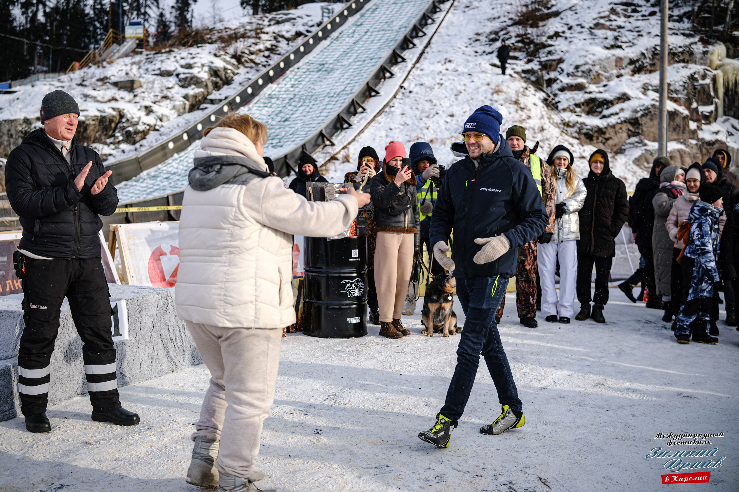 «Зимний Драйв в Карелии» Авто Марафон-гигант «25 часов на льду» Илона Накутис, Николай Грязин, джимхана, фотограф Антон Медведев, icoguar, Сортавала, Карелия